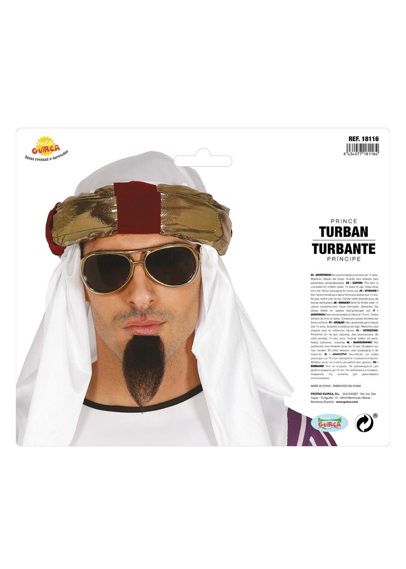 Fiestas Guirca Tulband Olieprins