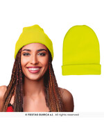 Fiestas Guirca Neon gele muts