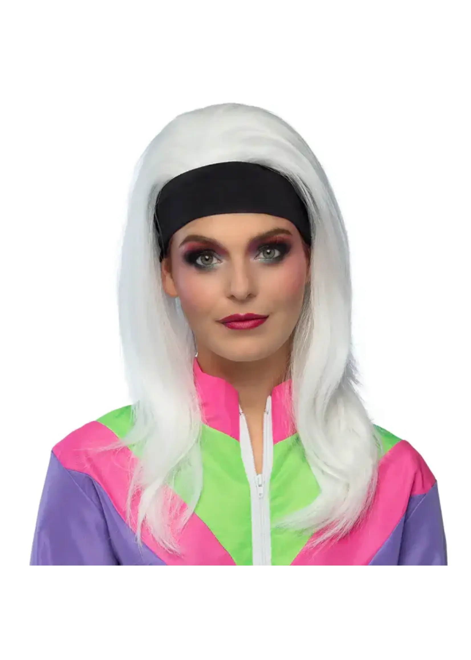 Feestkleding Breda Pruik Retro babe