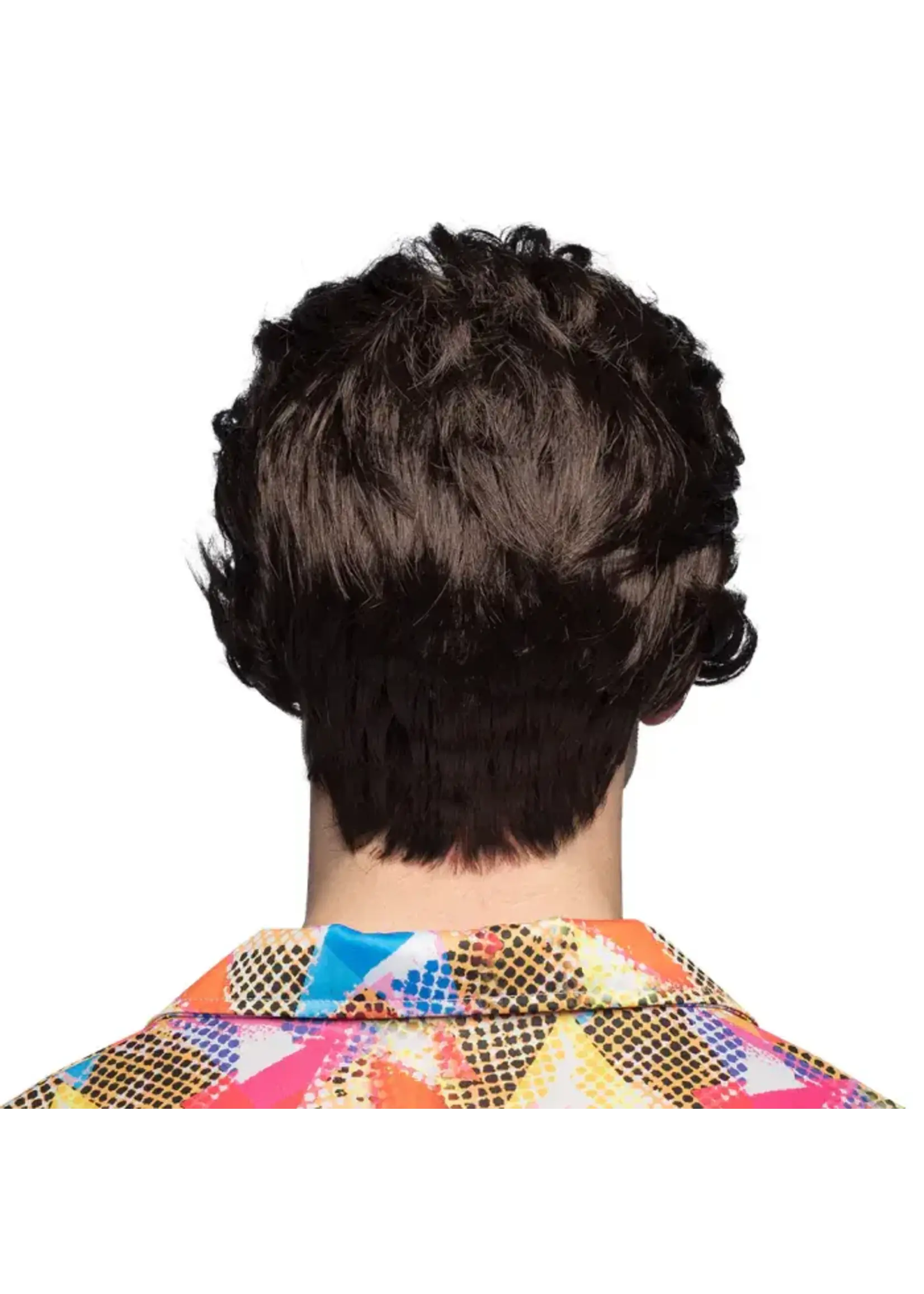 Feestkleding Breda Pruik Vance met snor