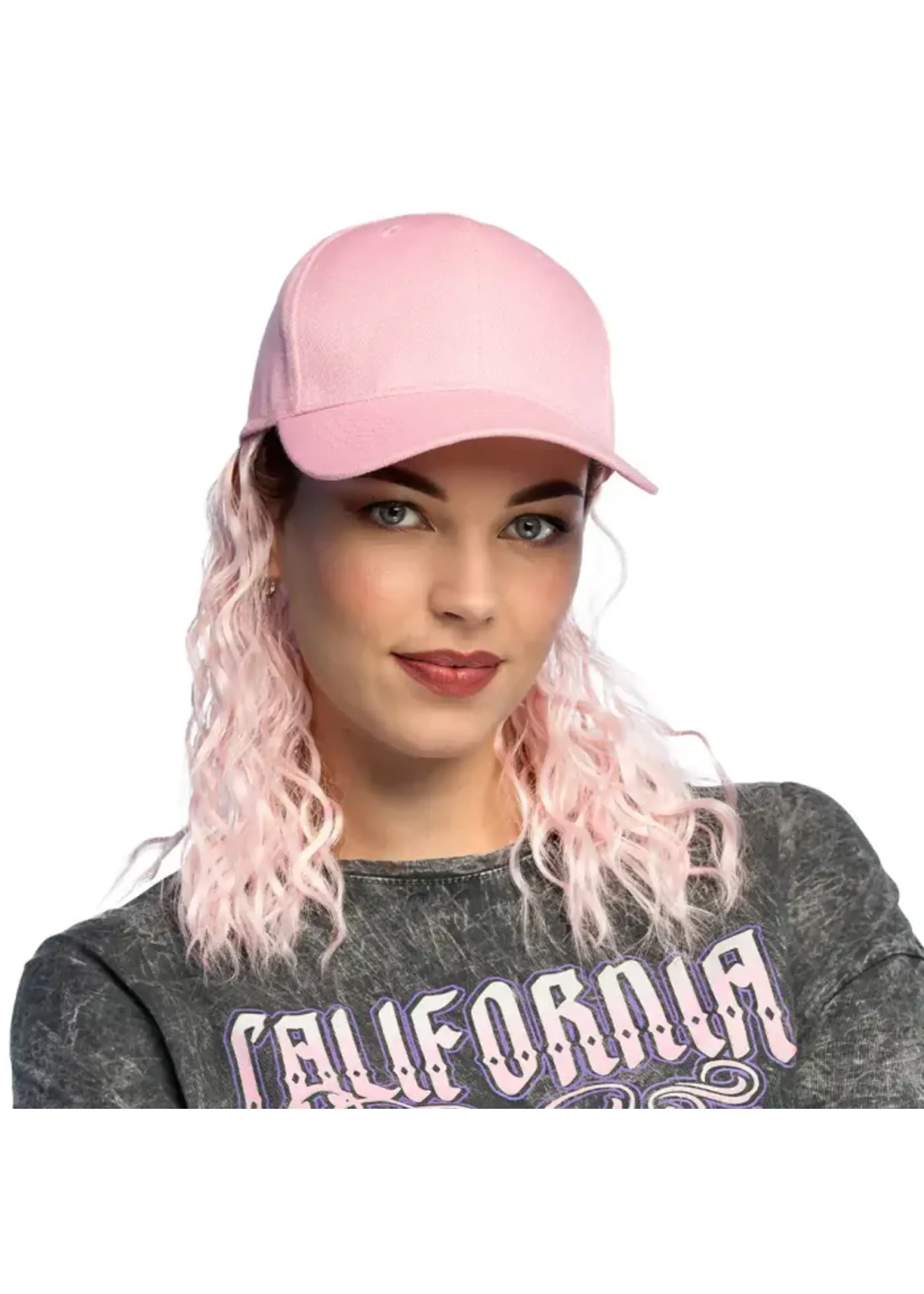 Boland Pet Casey met pruik roze