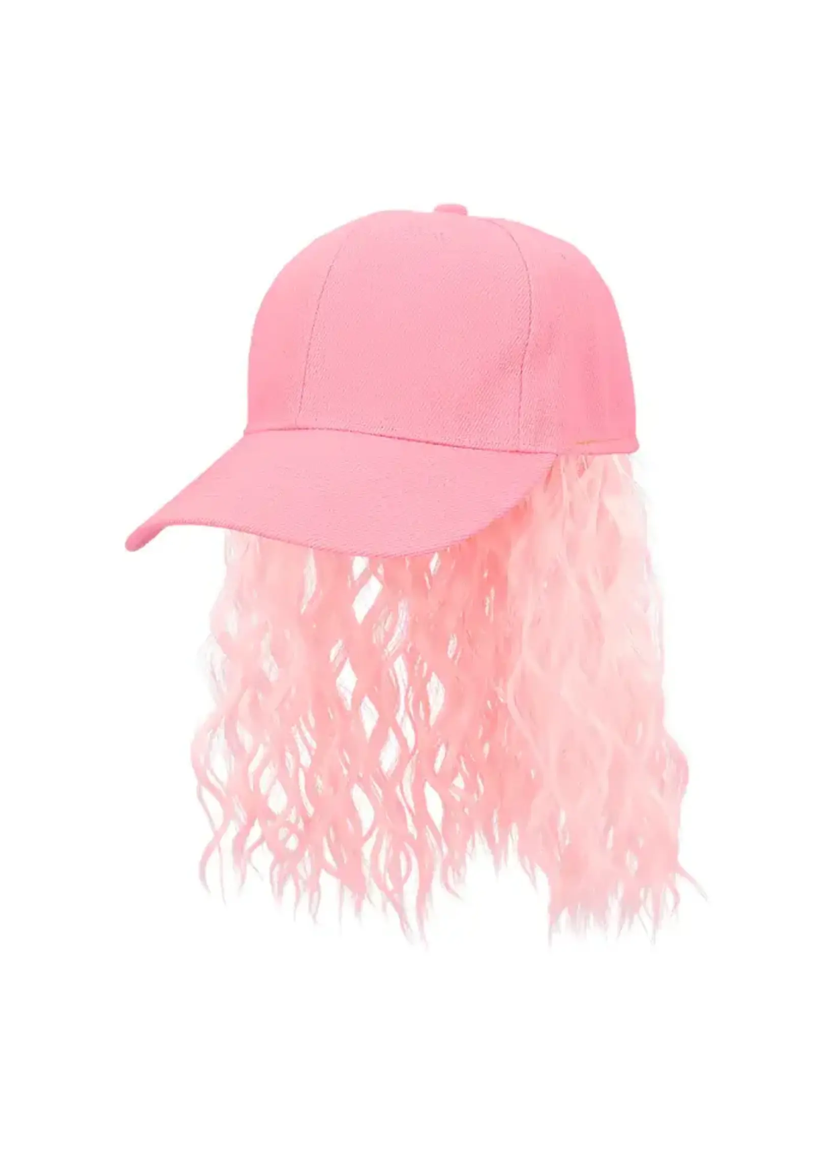 Boland Pet Casey met pruik roze