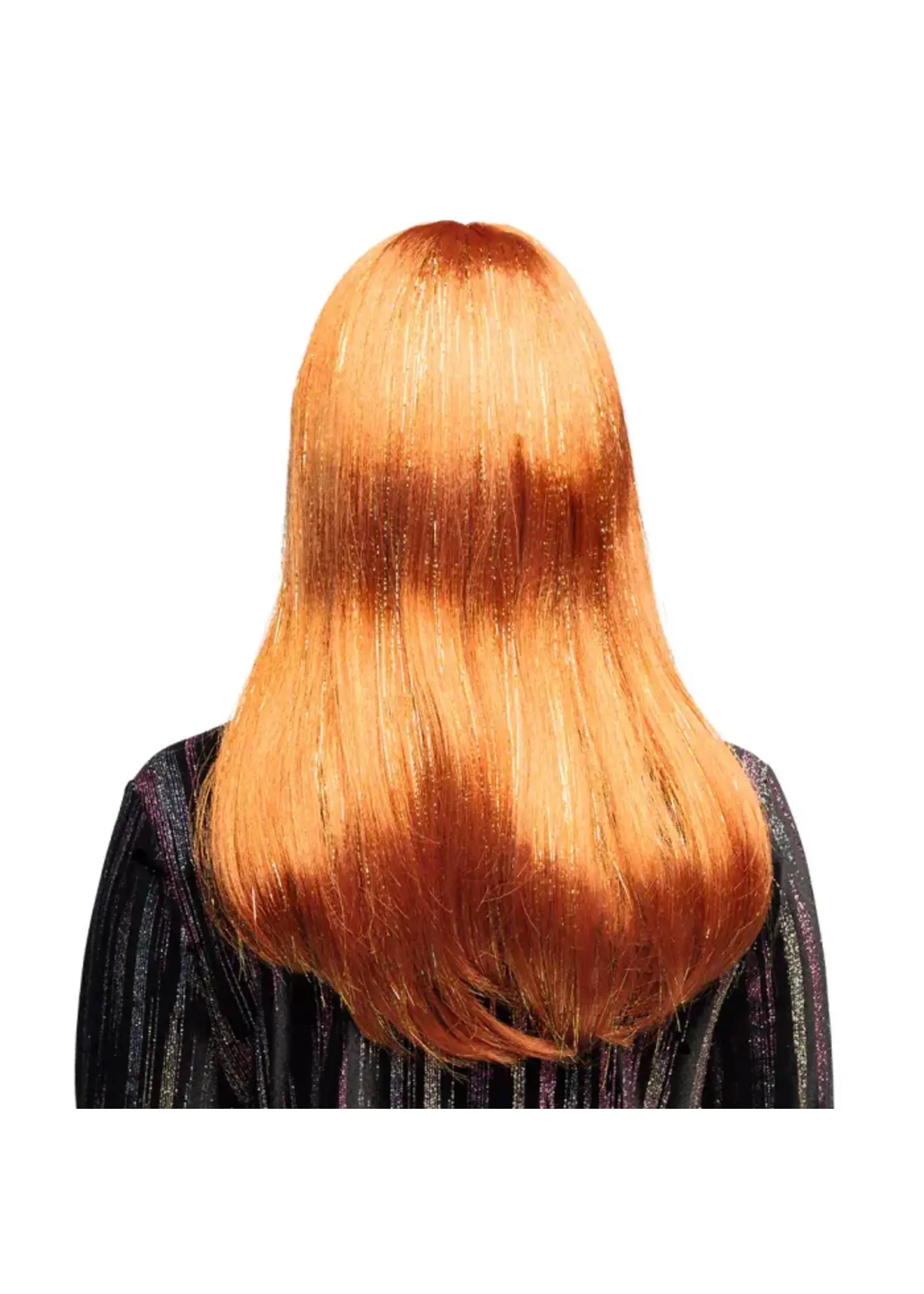 Boland Pruik Grace glitter koper