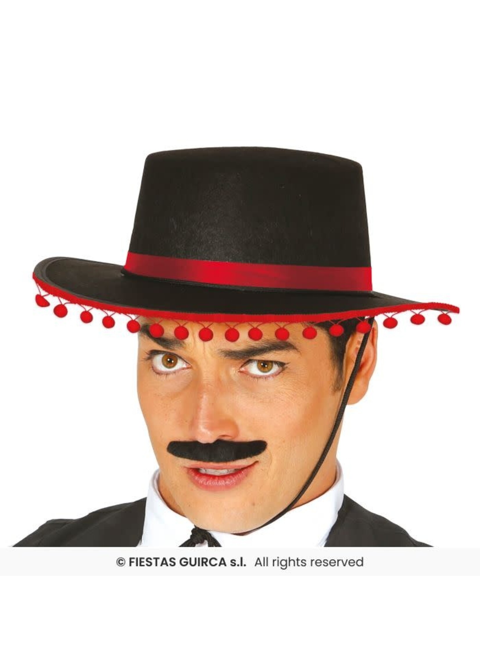 Fiestas Guirca Cordoban hoed met kwastjes