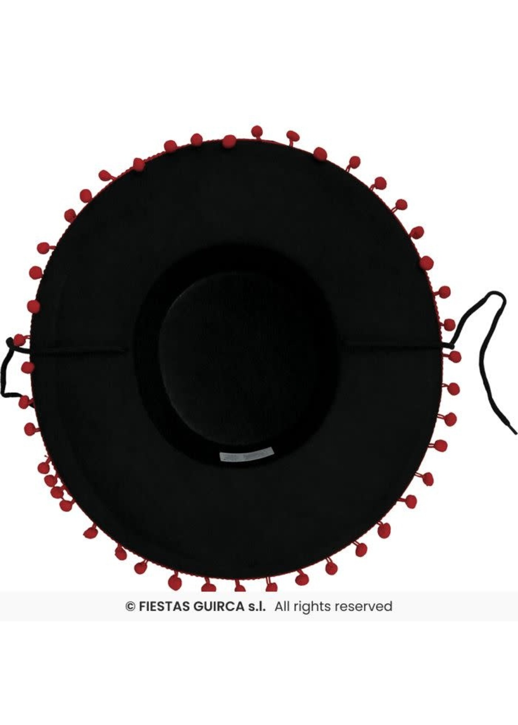 Fiestas Guirca Cordoban hoed met kwastjes