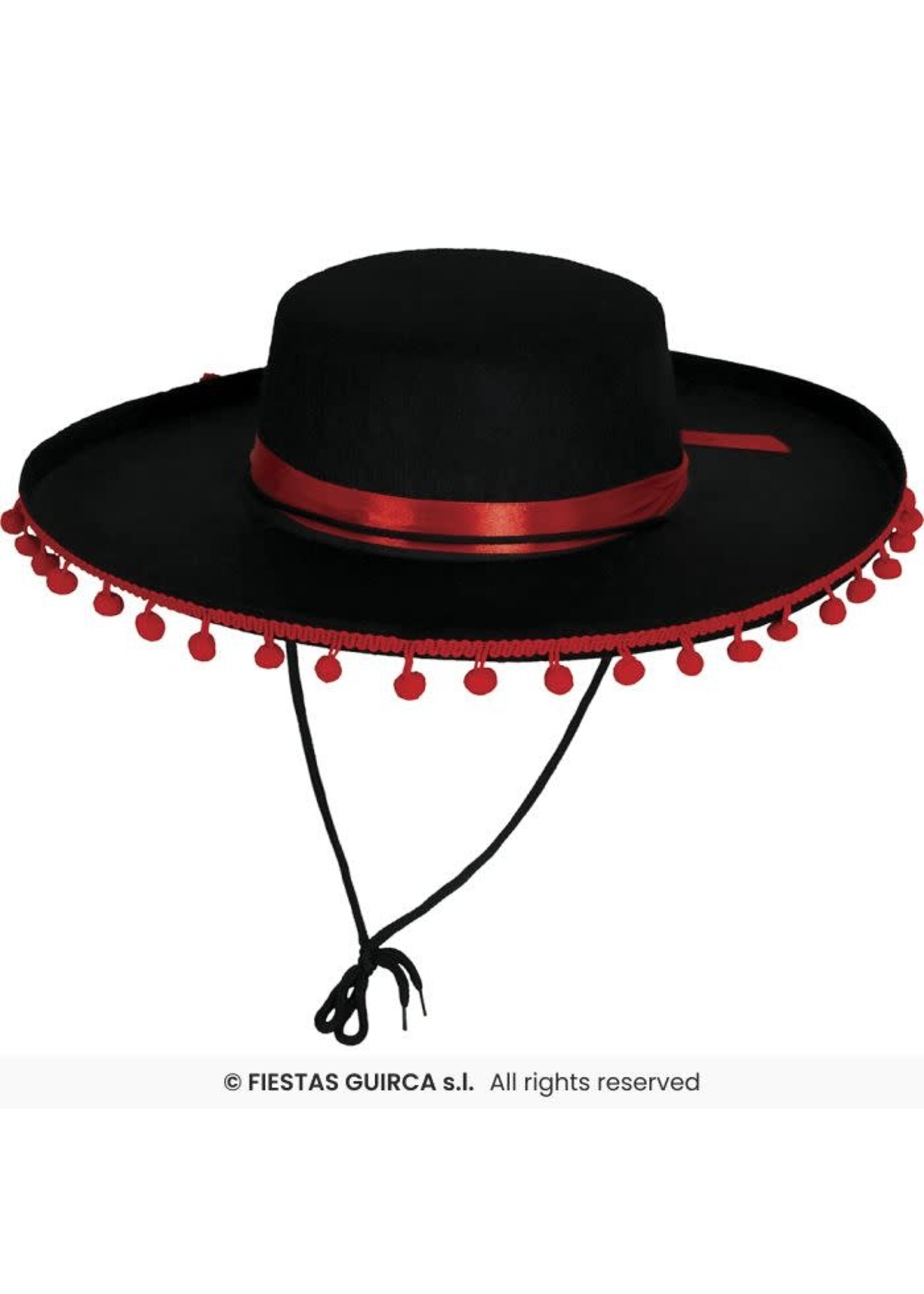 Fiestas Guirca Cordoban hoed met kwastjes
