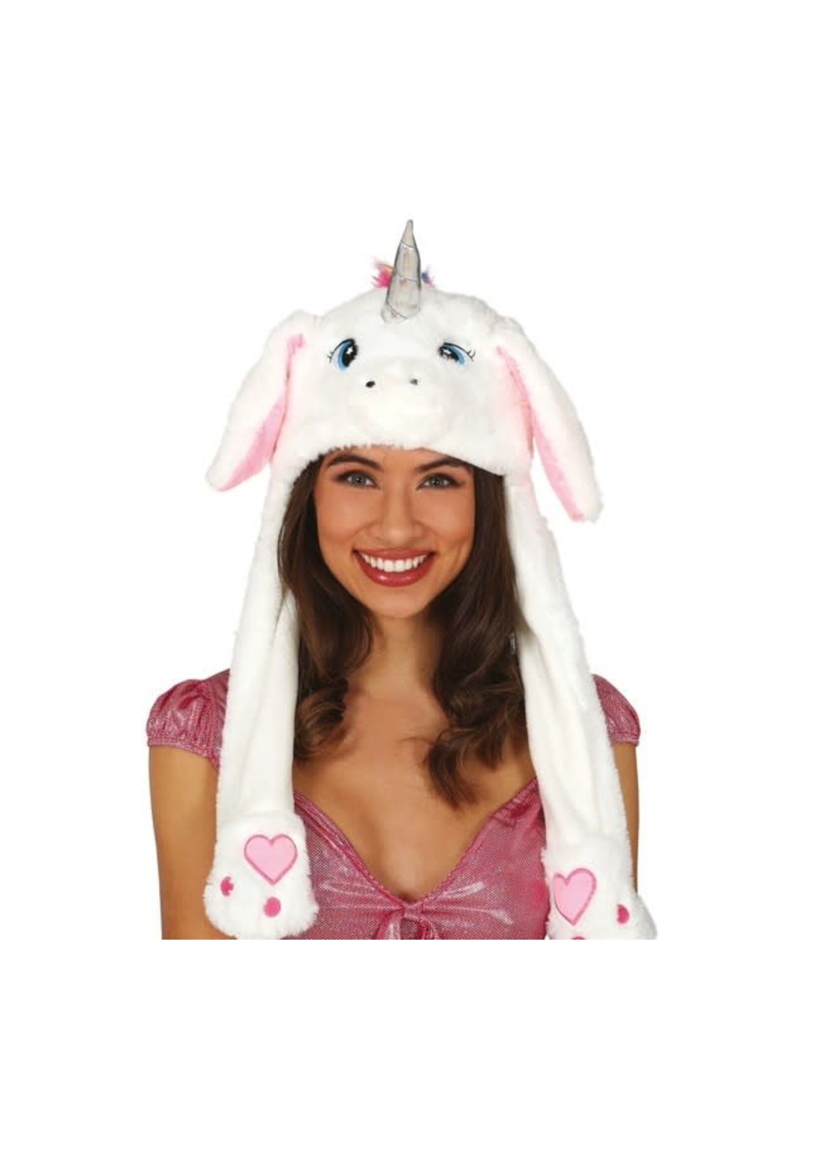 Feestkleding Breda Eenhoornhoed met beweging