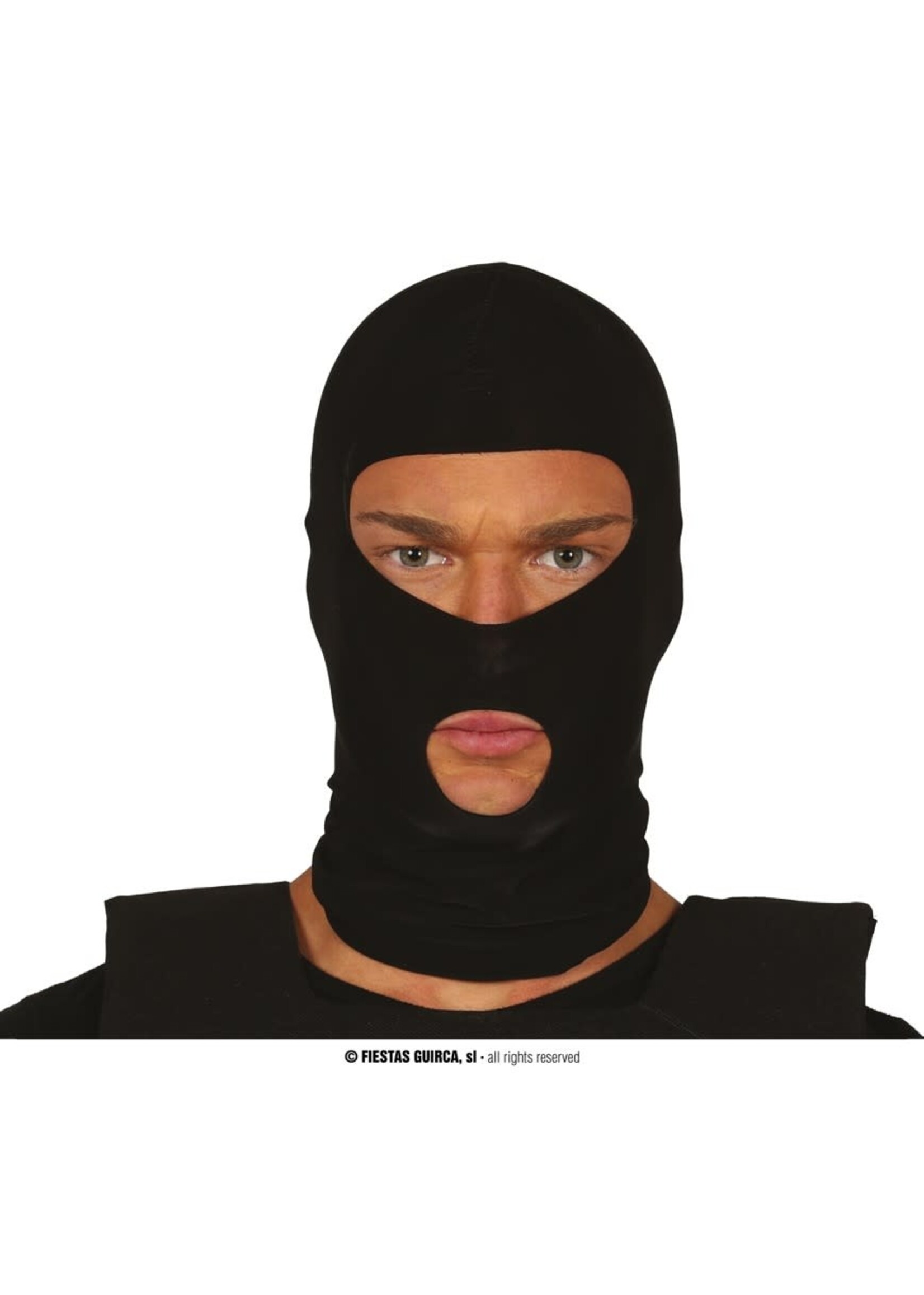 Feestkleding Breda Bivakmuts zwart