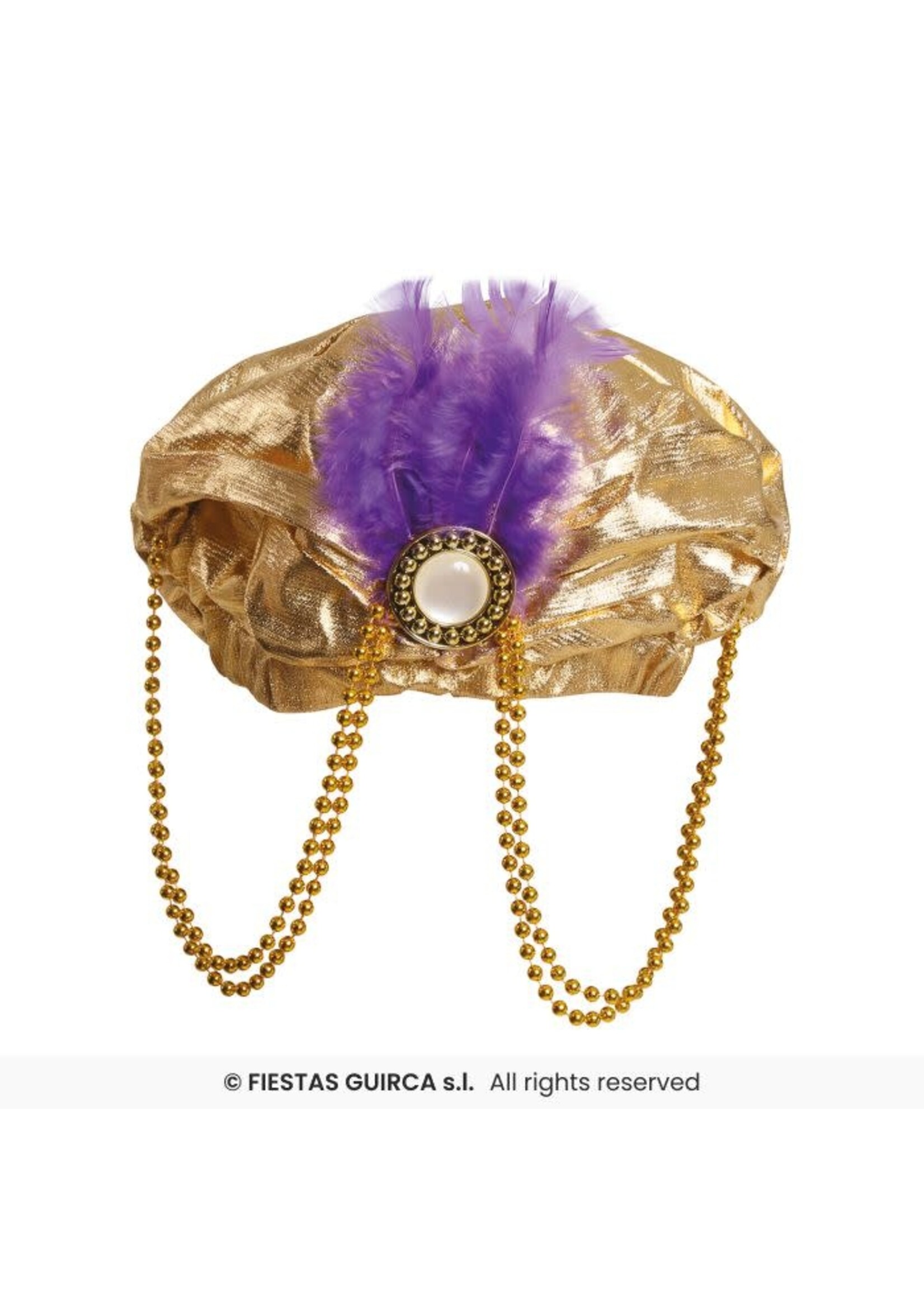 Fiestas Guirca Gouden tulband