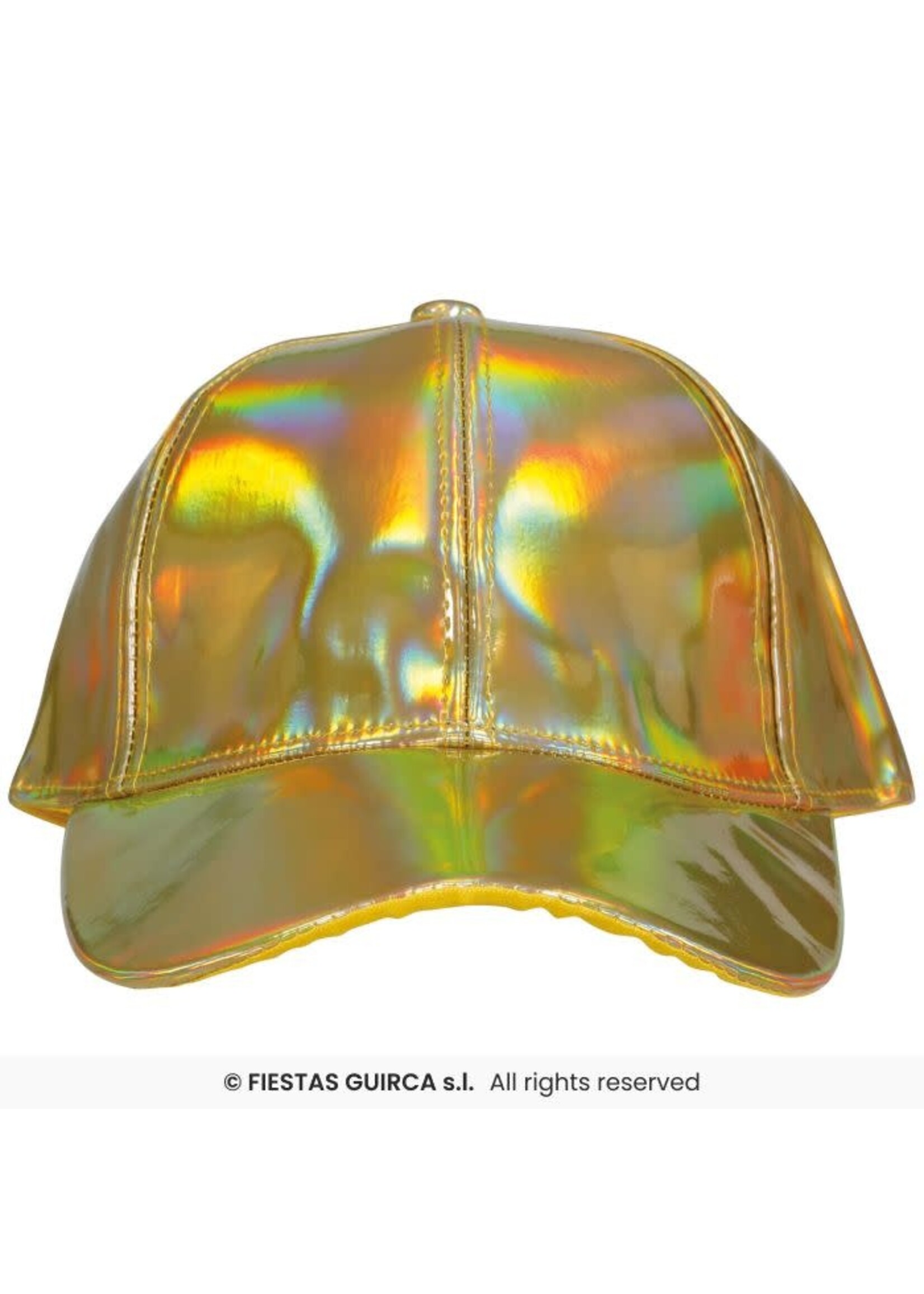 Fiestas Guirca Metallic gouden pet