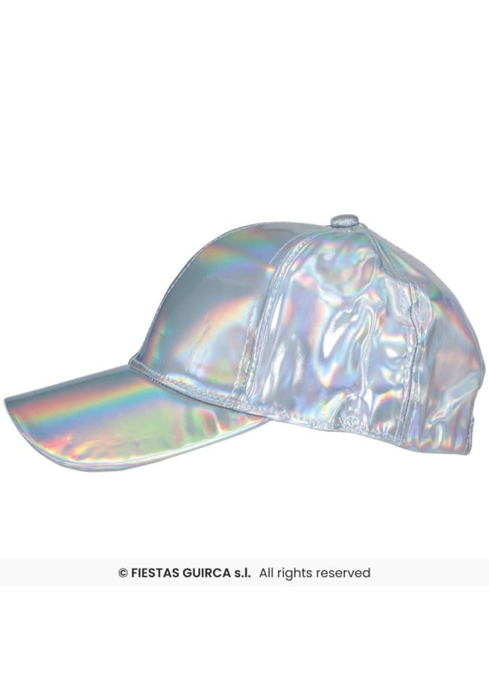 Fiestas Guirca Metallic zilvere pet