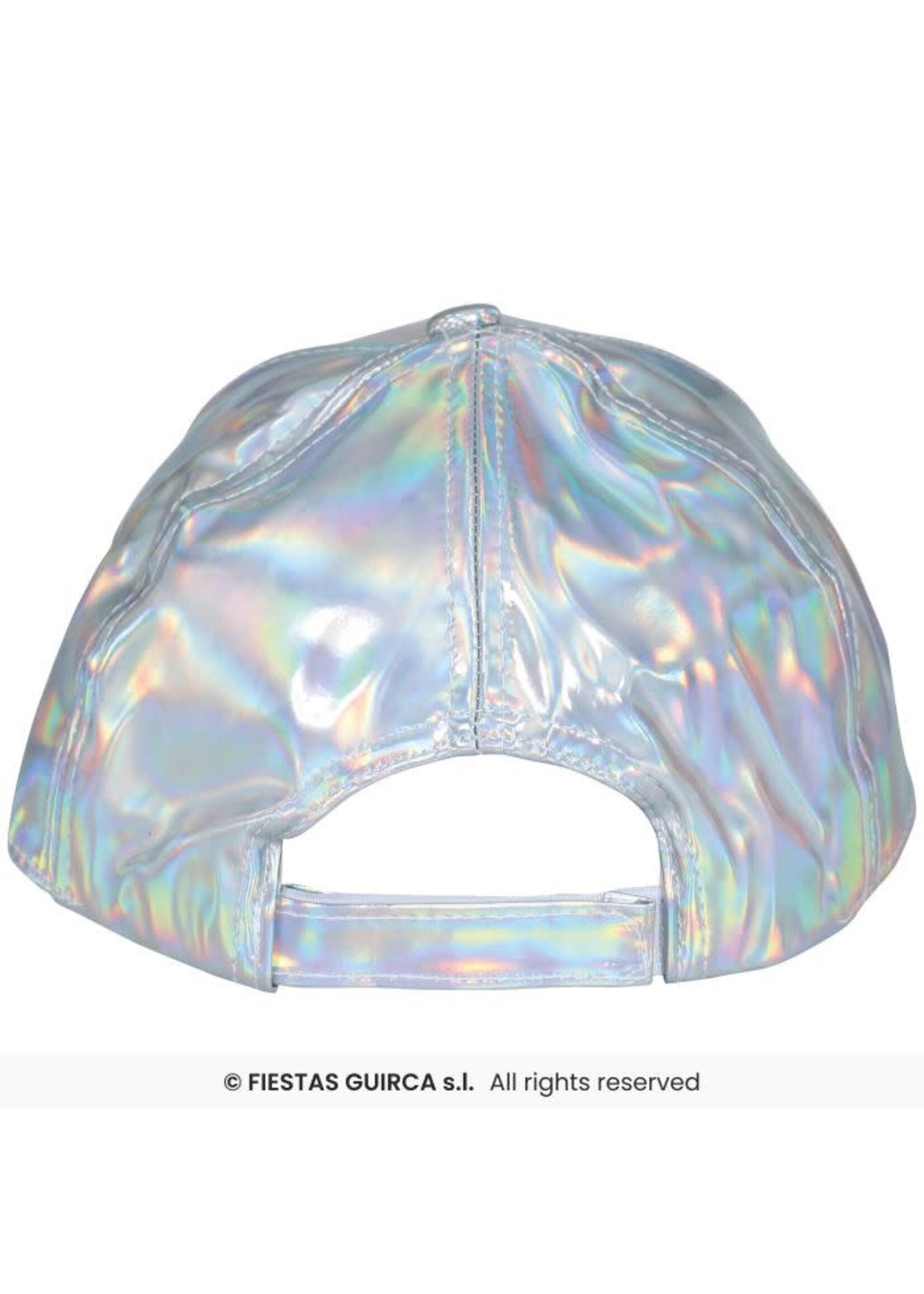 Fiestas Guirca Metallic zilvere pet