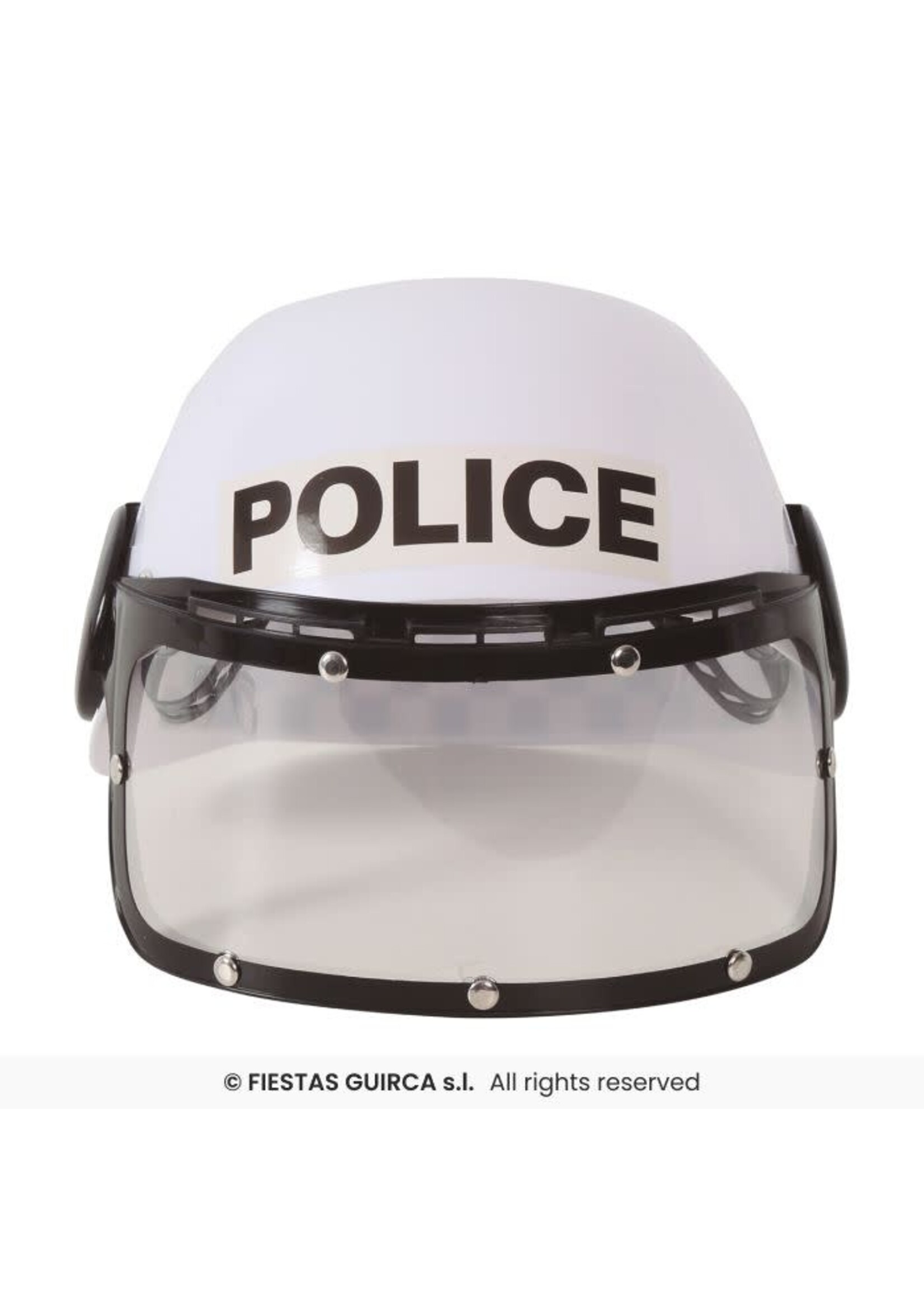 Fiestas Guirca Politie helm kinderen