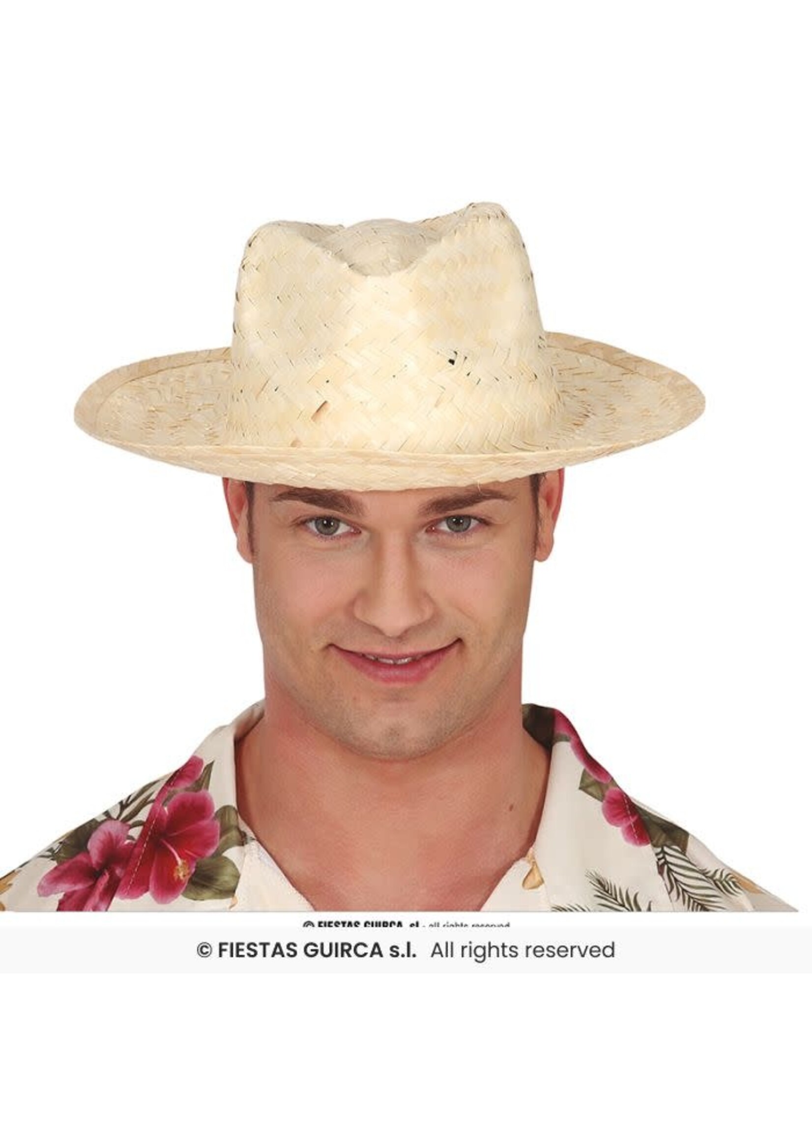 Fiestas Guirca Zomerhoed van stro