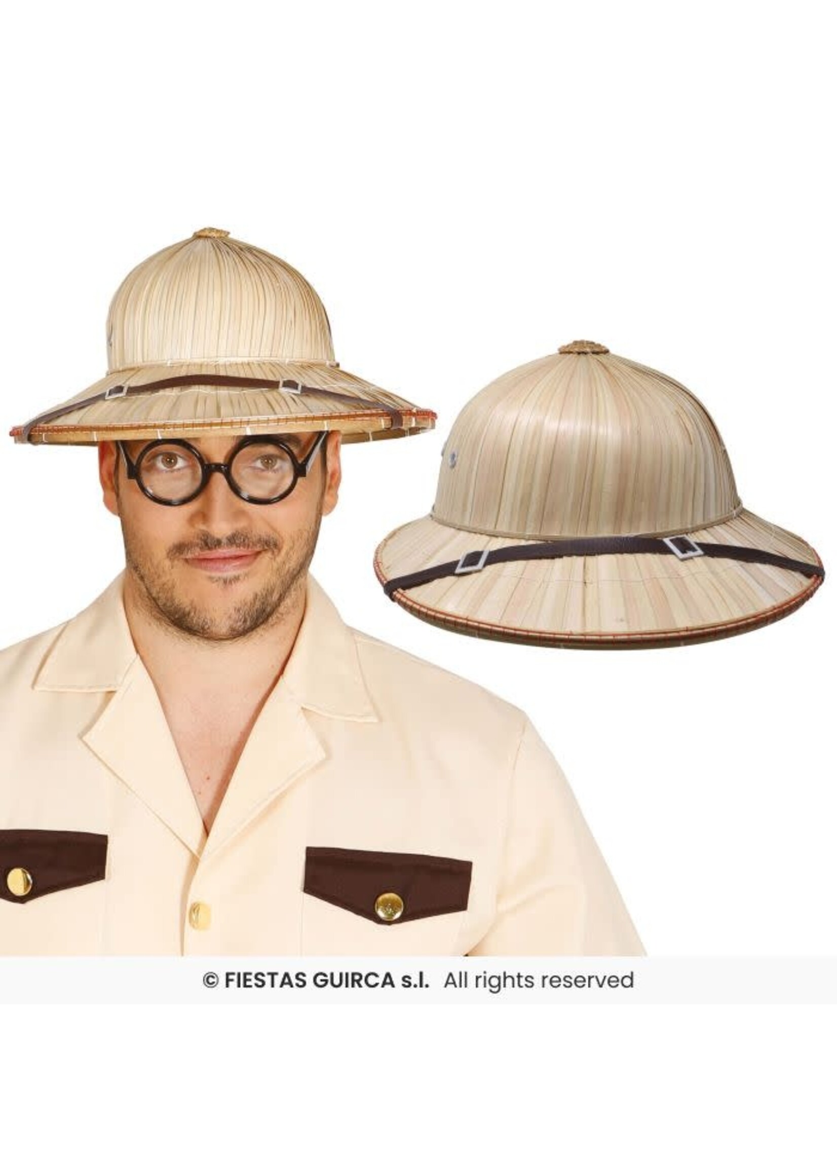 Fiestas Guirca Safari hoed