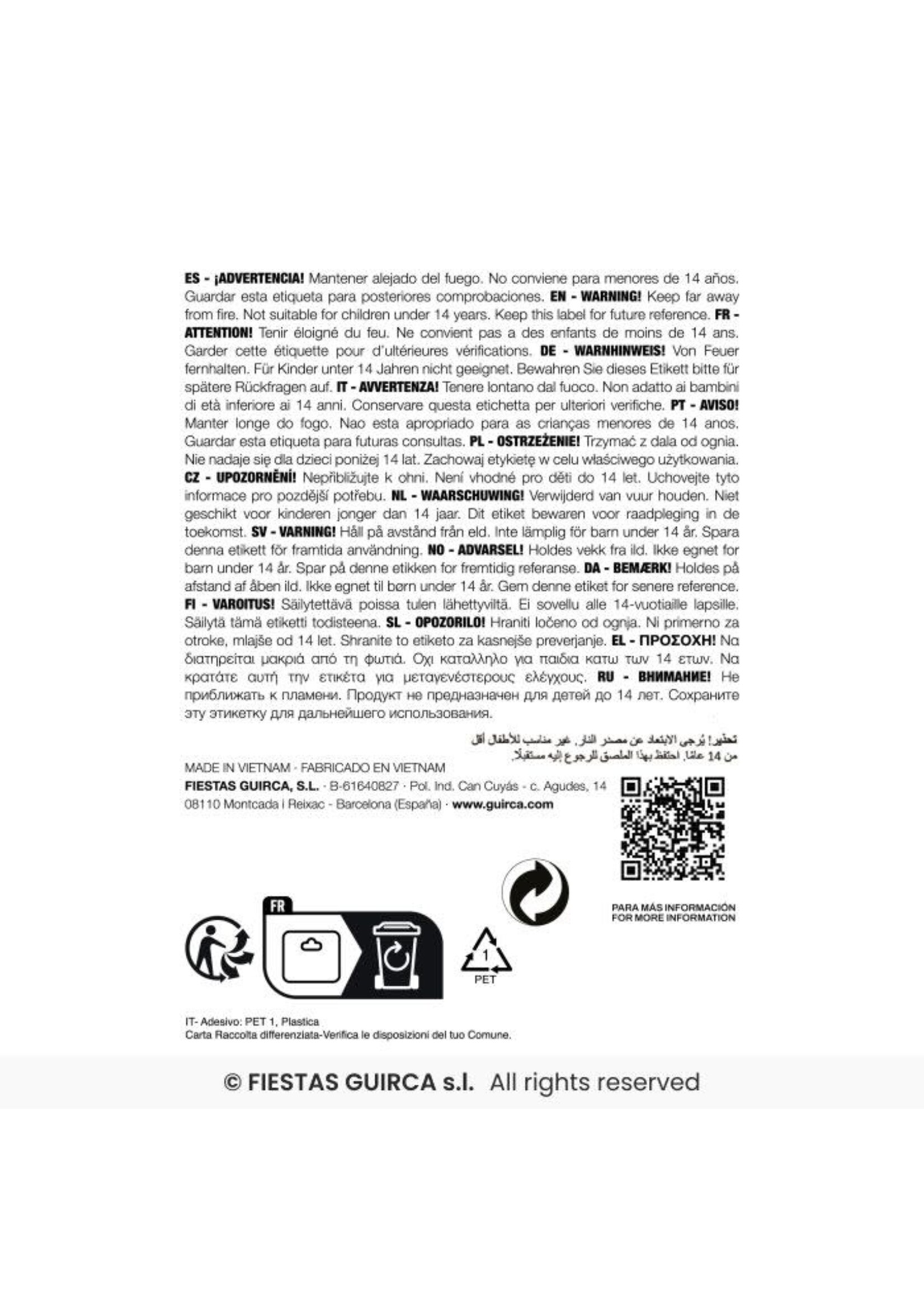 Fiestas Guirca Safari hoed