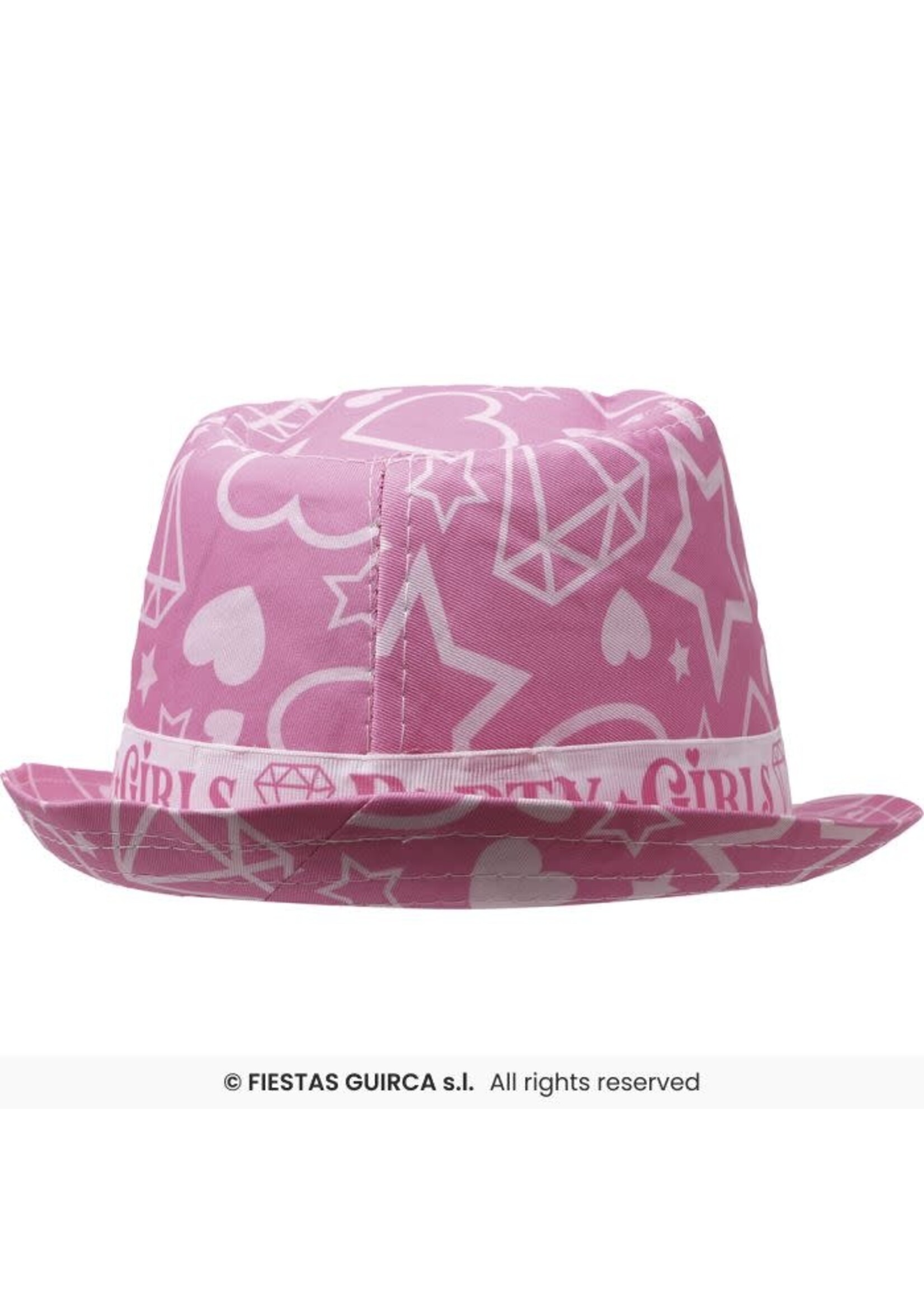 Fiestas Guirca Party girls roze zomerhoed