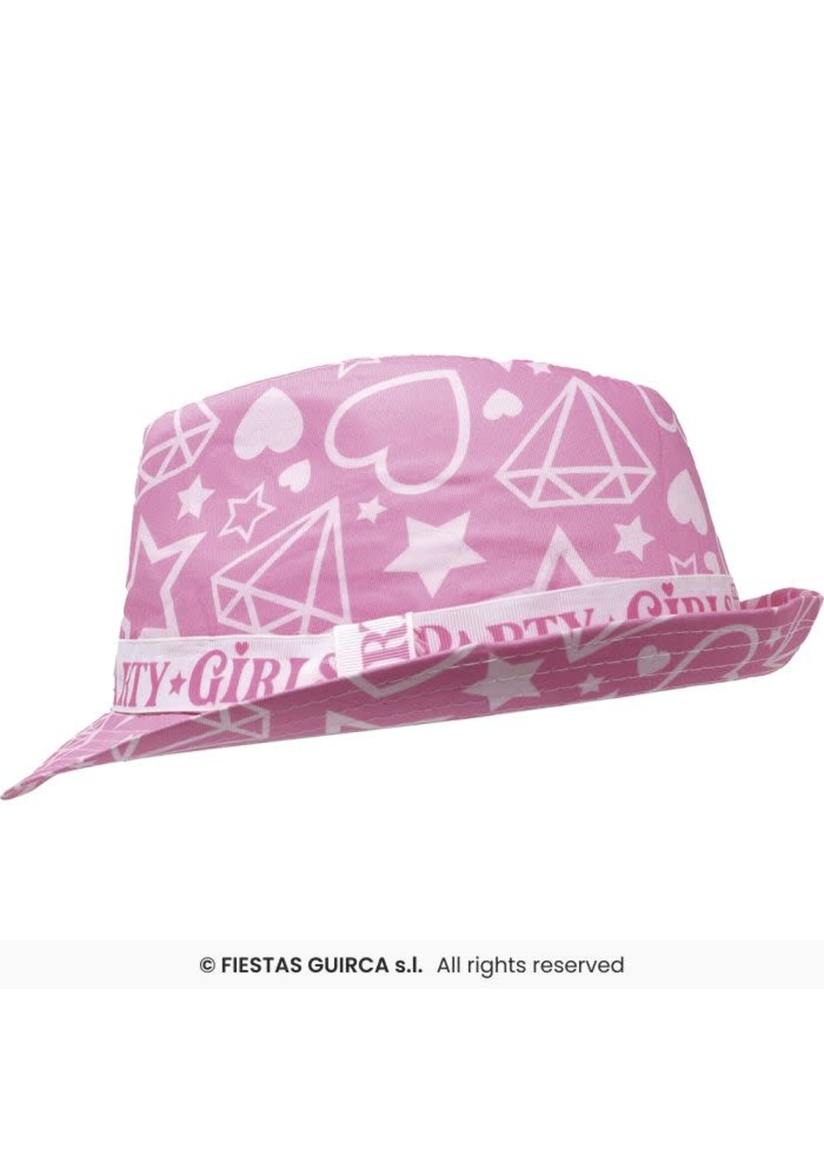 Fiestas Guirca Party girls roze zomerhoed