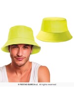 Fiestas Guirca Neon gele bucket hat