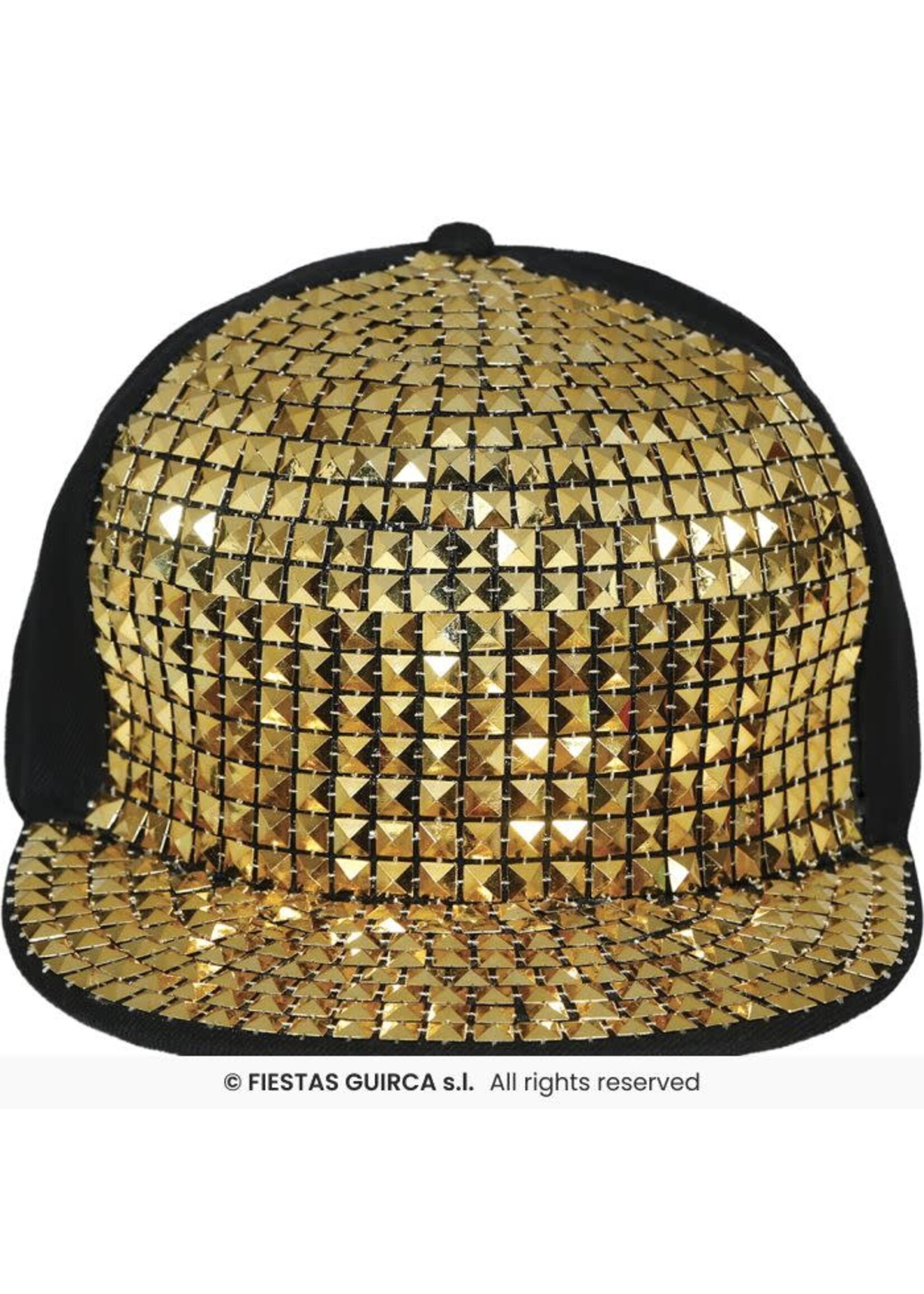 Fiestas Guirca Rapperpet met gouden studs