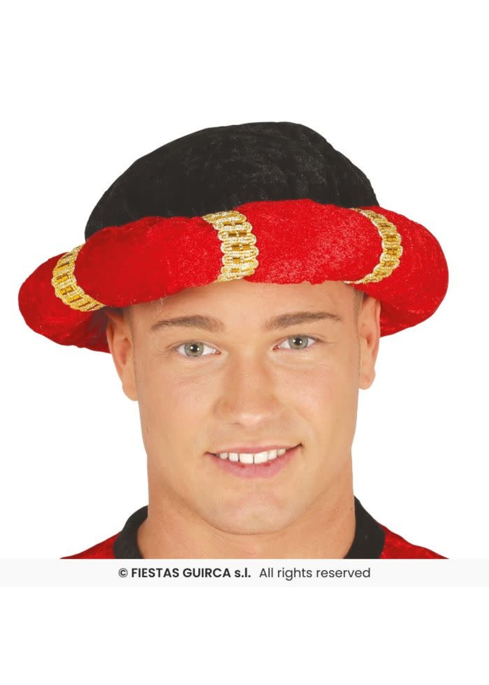 Fiestas Guirca Tulband Rood