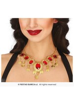 Fiestas Guirca Rode robijnen ketting