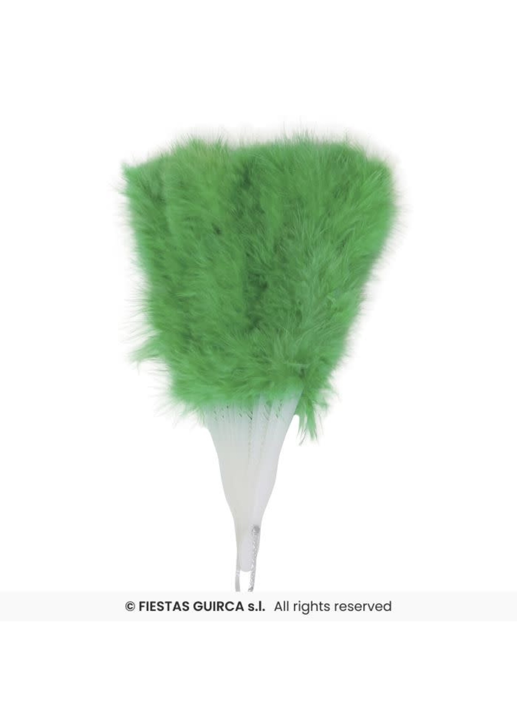 Fiestas Guirca Waaier veren groen