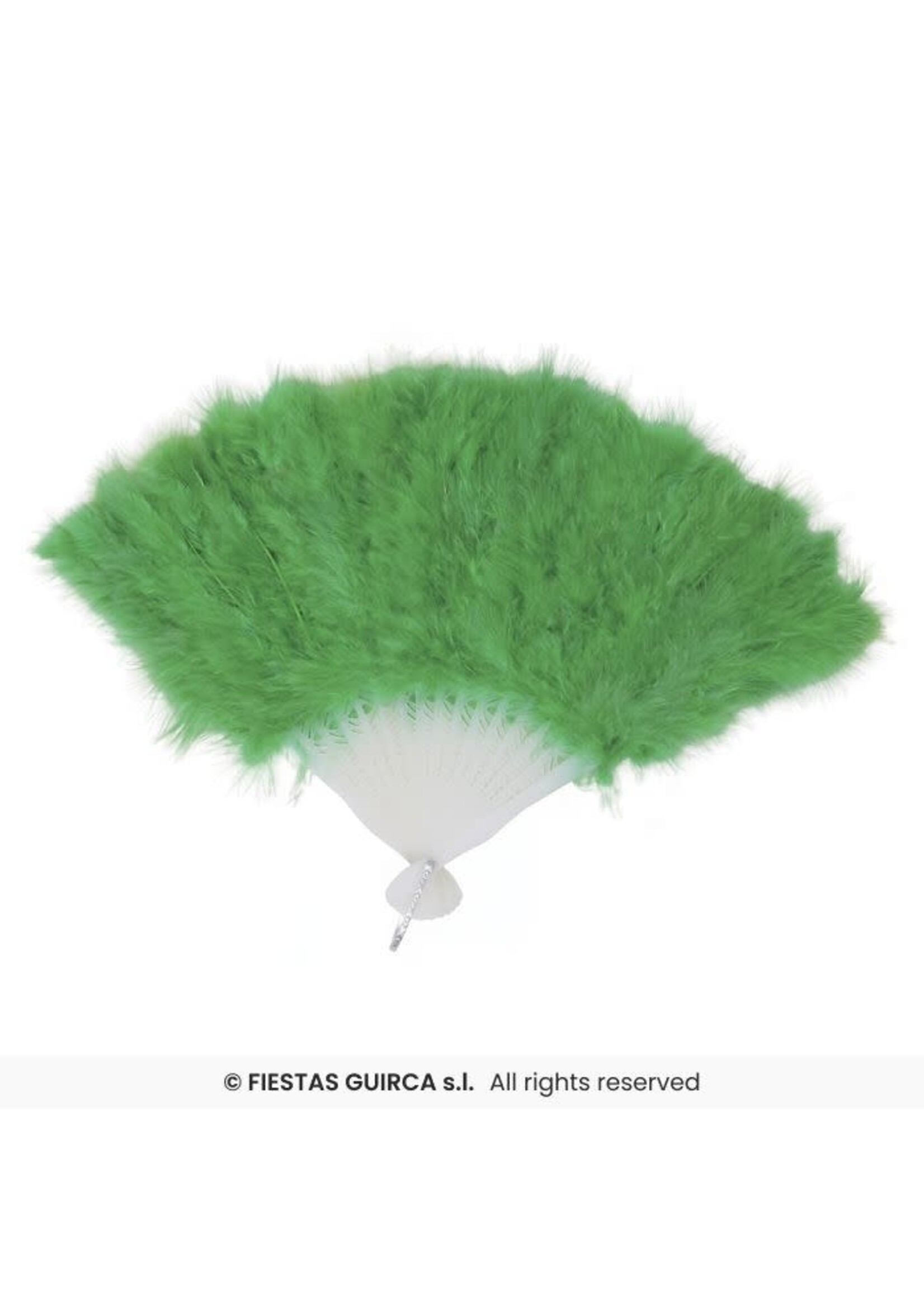 Fiestas Guirca Waaier veren groen