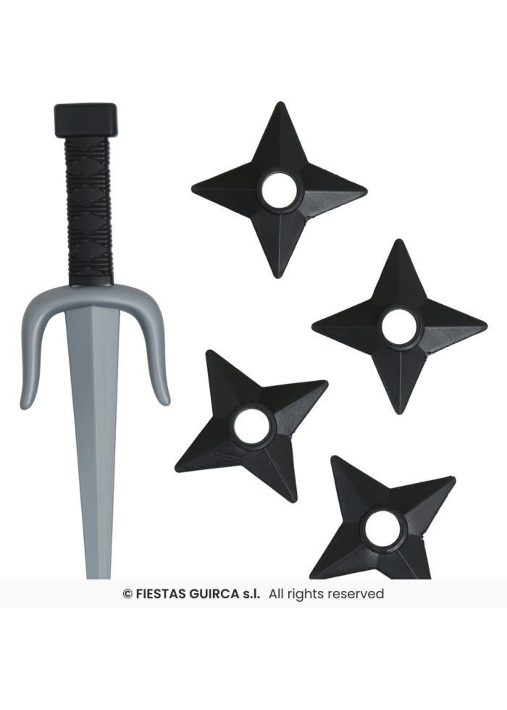 Fiestas Guirca 5-delige ninja-set