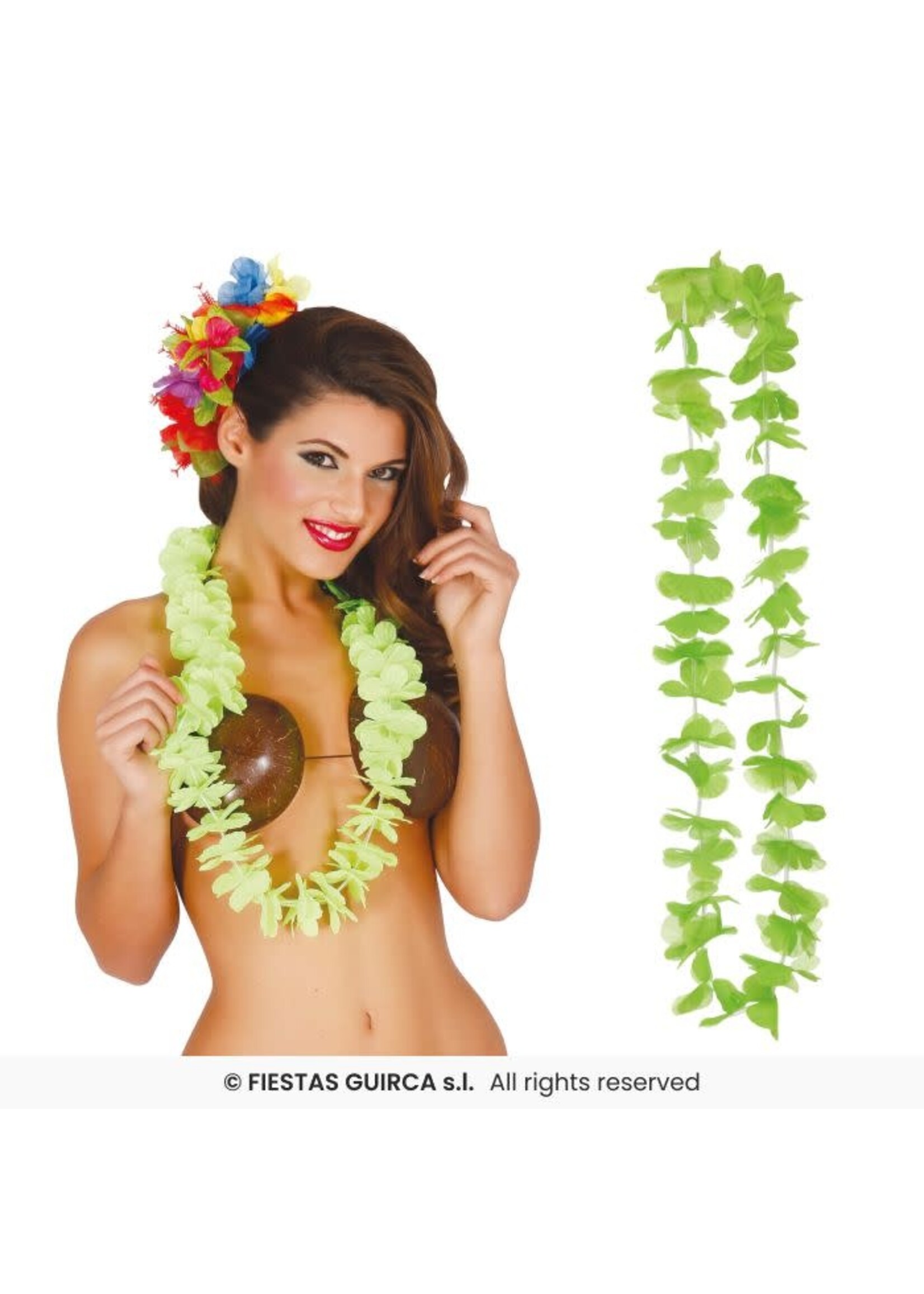 Fiestas Guirca Hawaii slinger groen