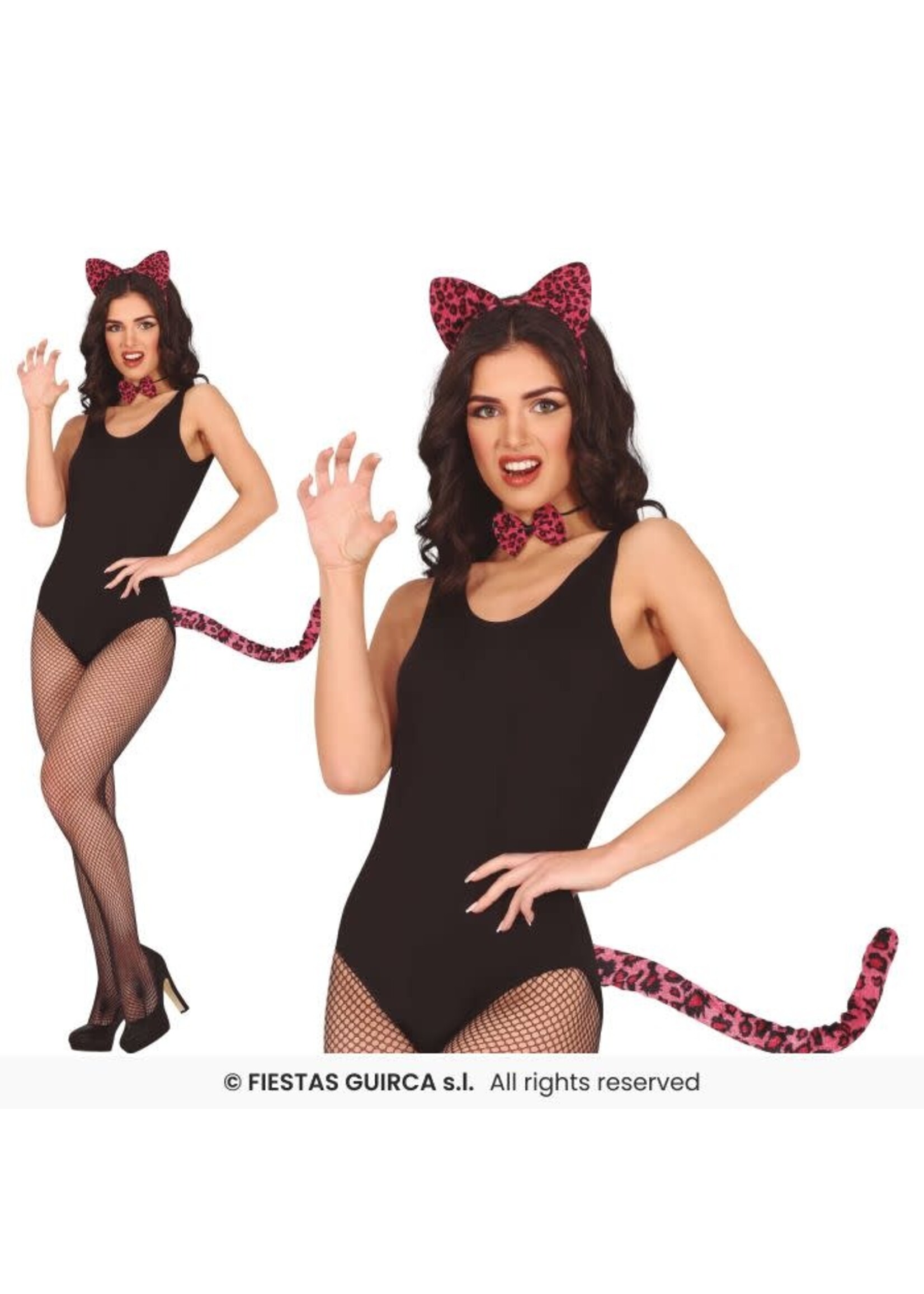 Fiestas Guirca Dierenset Luipaard