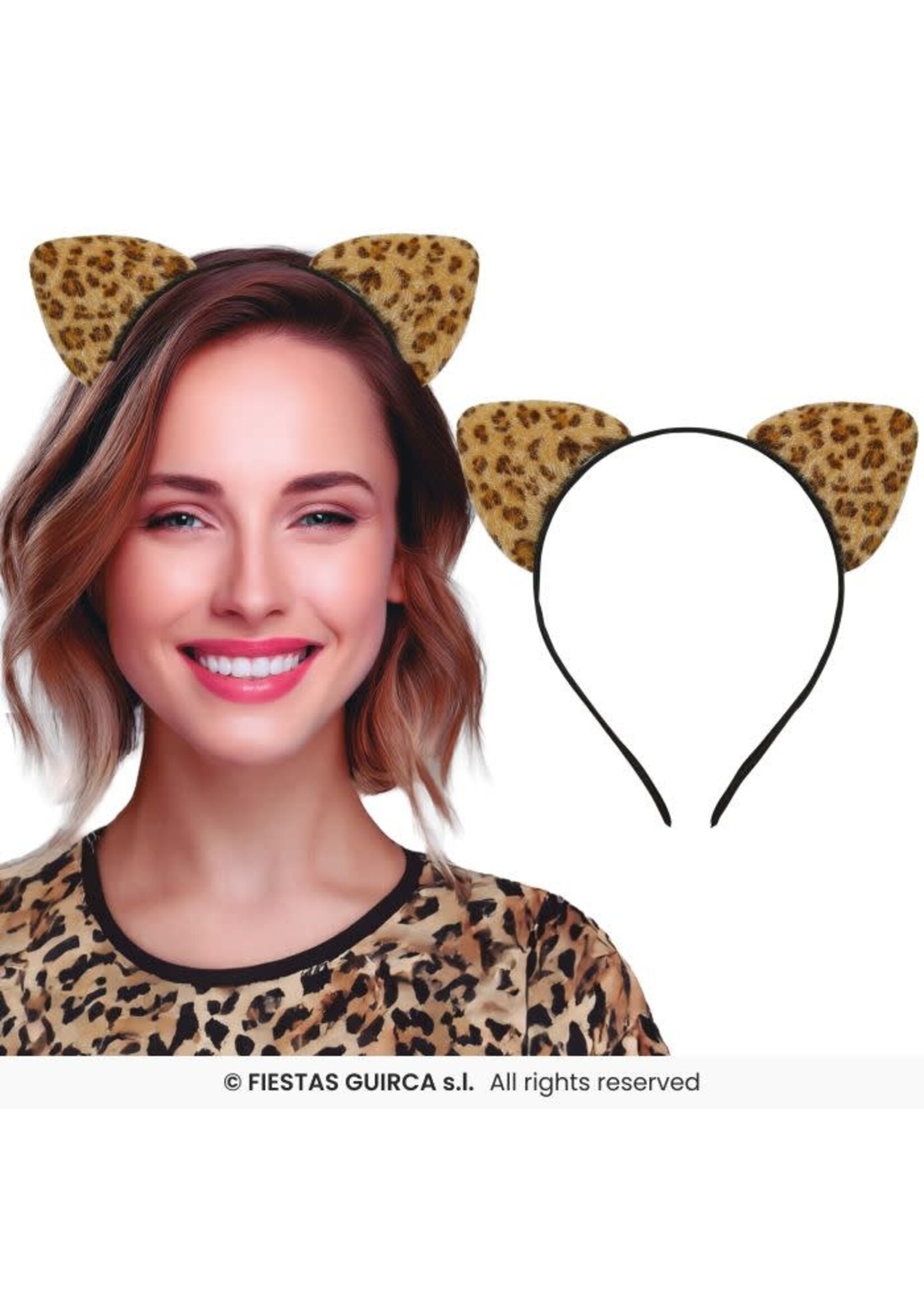 Fiestas Guirca Luipaard hoofdband