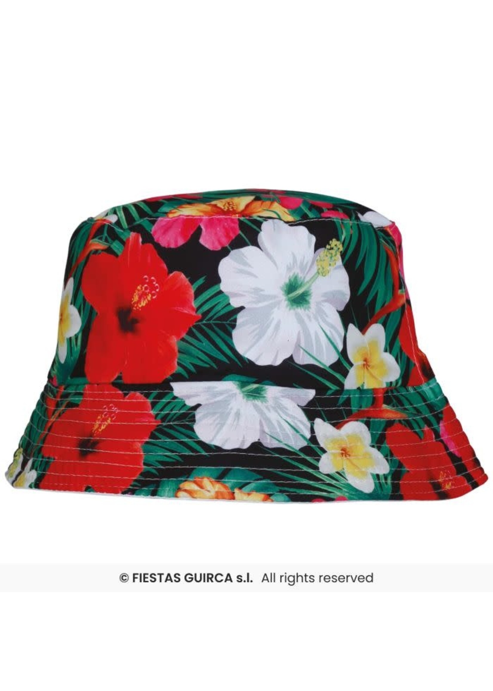Fiestas Guirca Bucket hat Bloemen