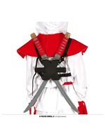 Feestkleding Breda 2 Schouder Samurai zwaarden 55 cm