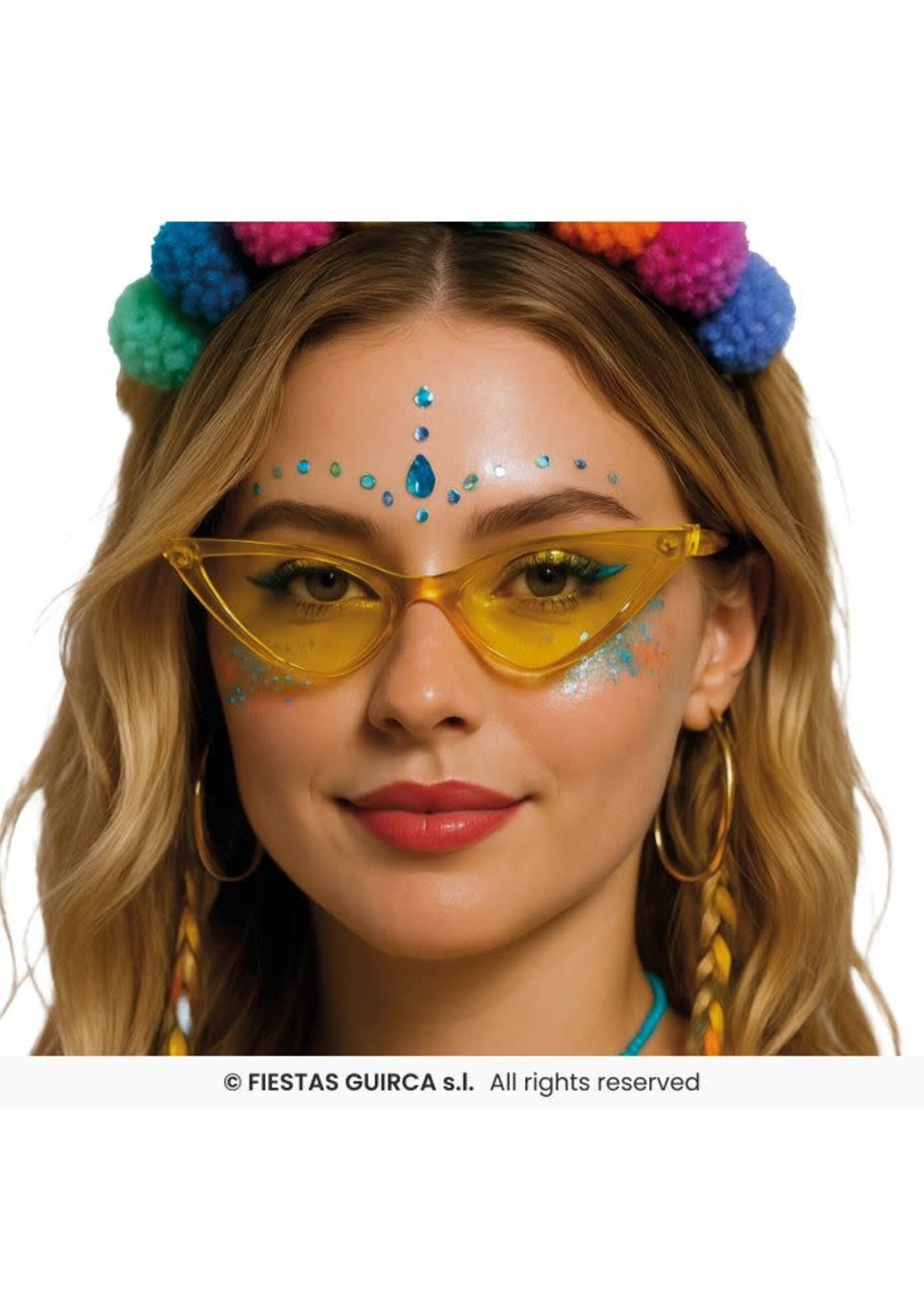 Fiestas Guirca Gele bril