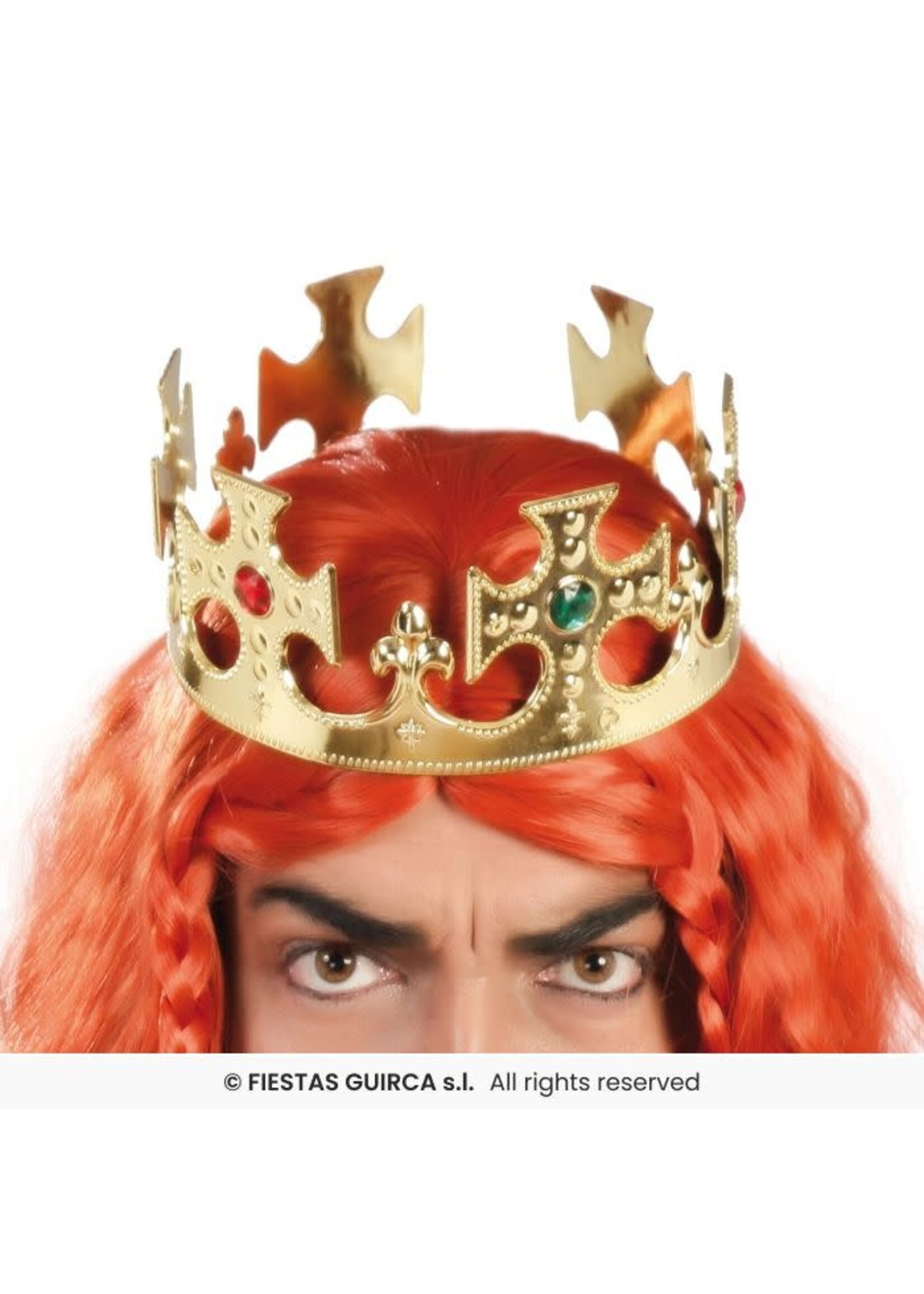 Fiestas Guirca Gouden koningskroon