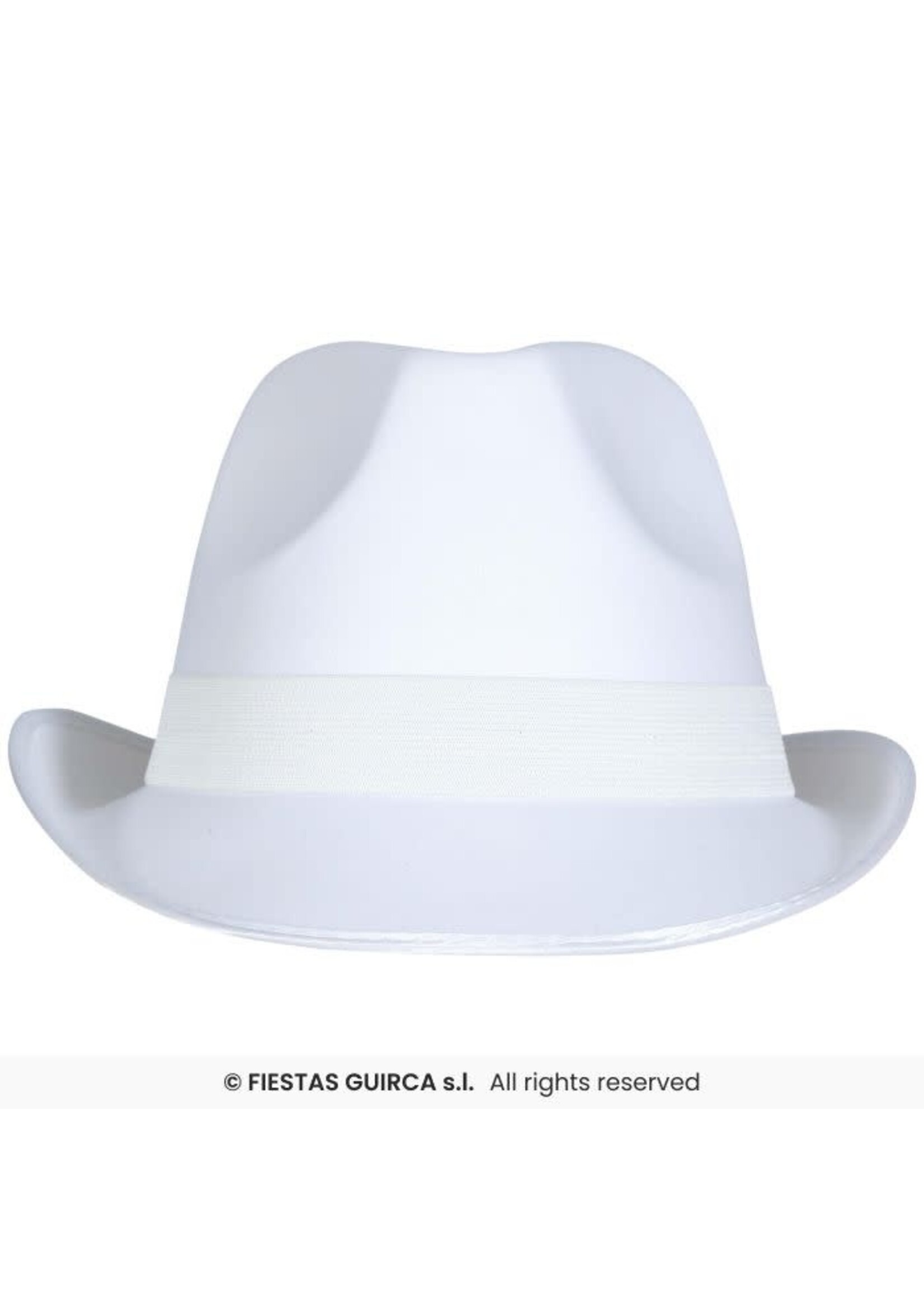 Fiestas Guirca Gangsterhoed Wit