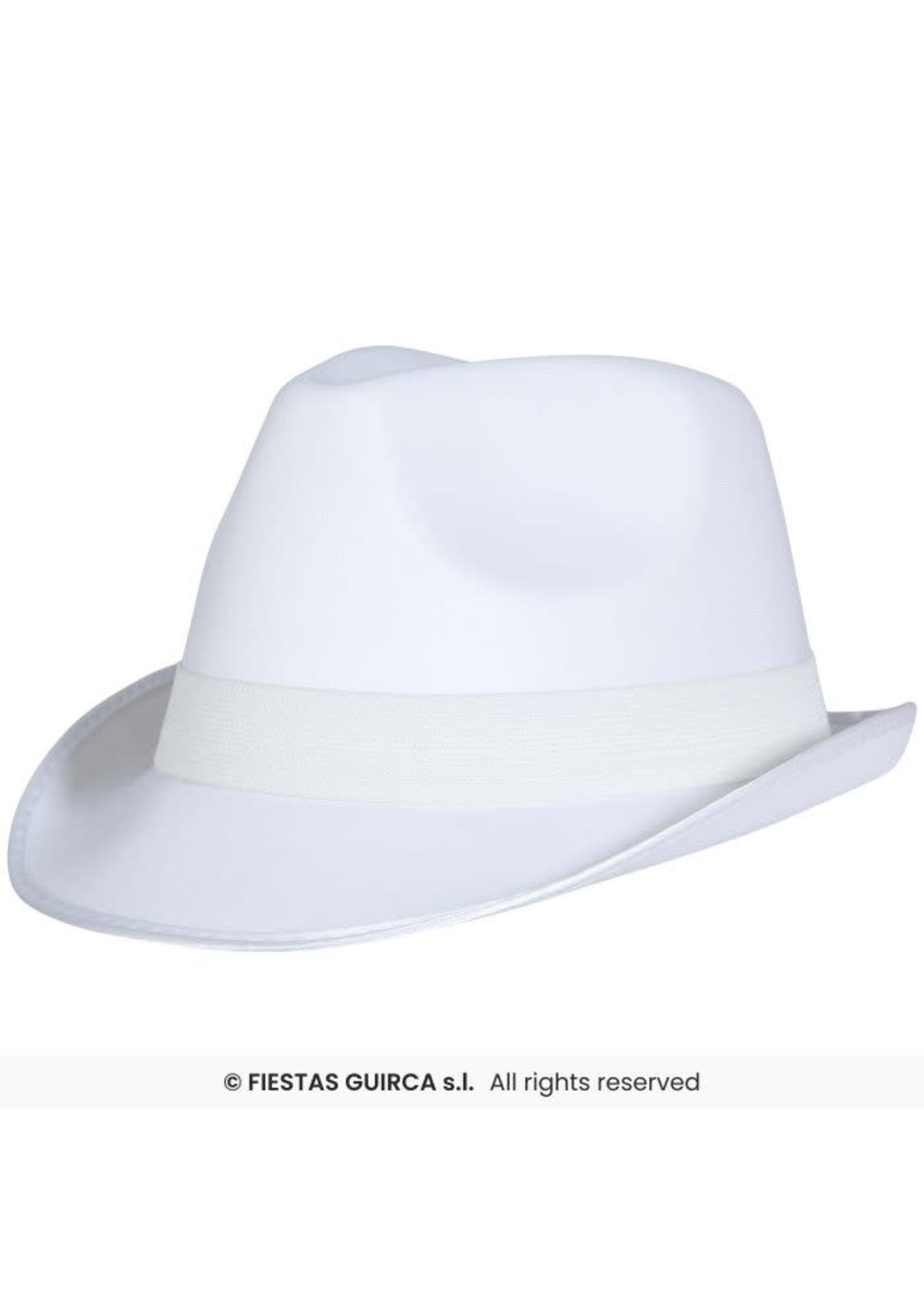 Fiestas Guirca Gangsterhoed Wit