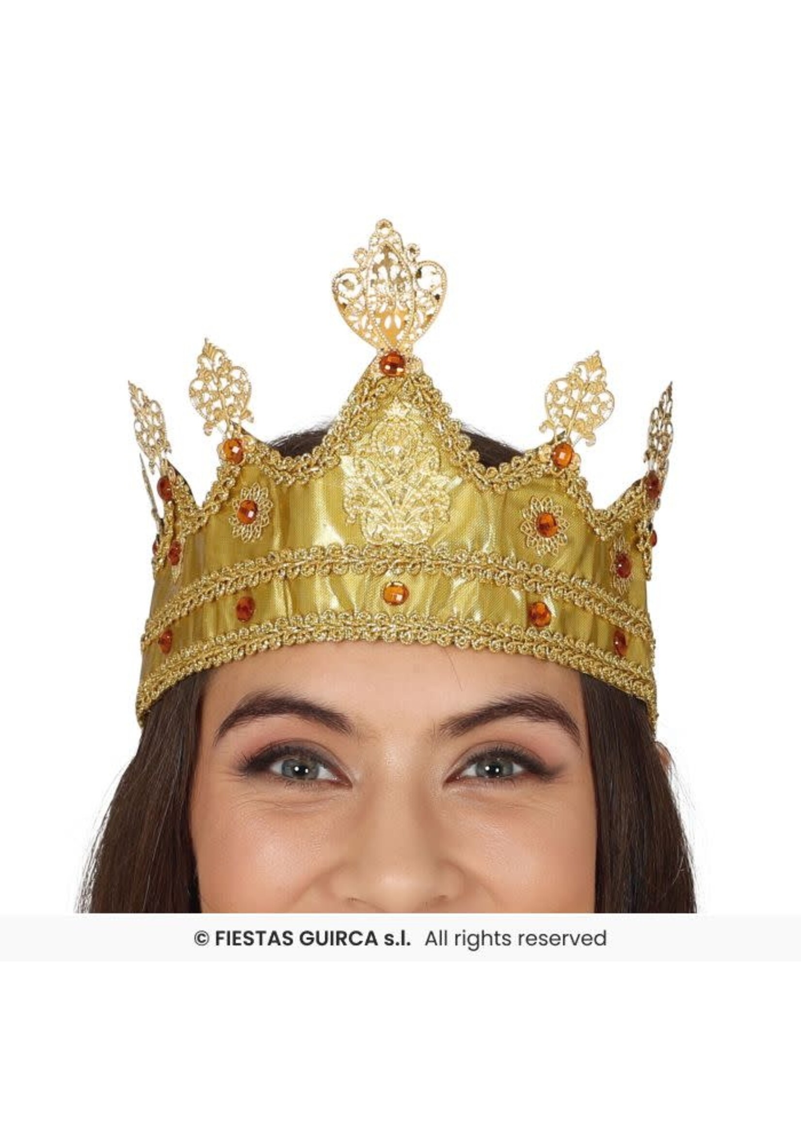 Fiestas Guirca Gouden koningskroon