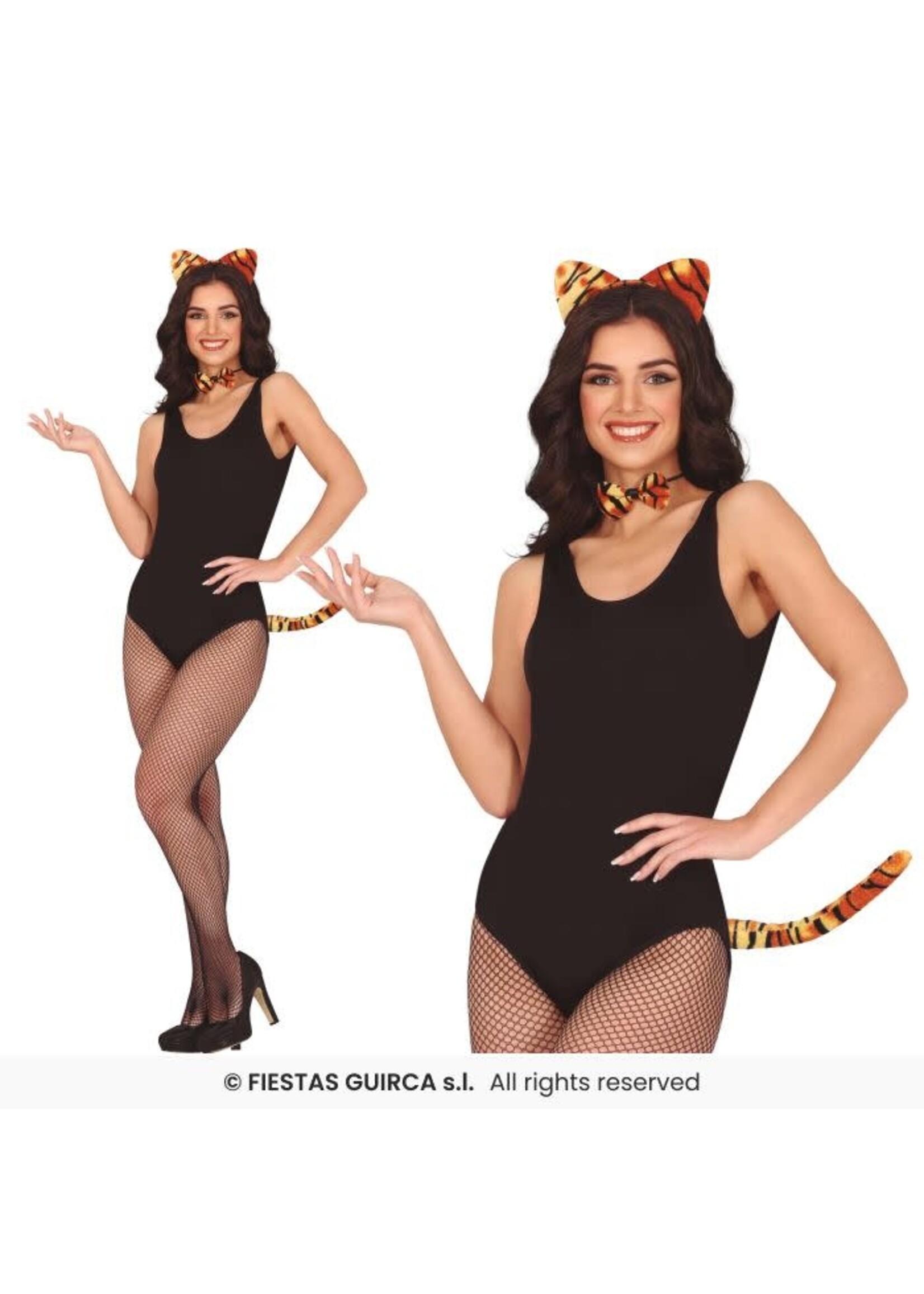 Fiestas Guirca Dierenset Tijger