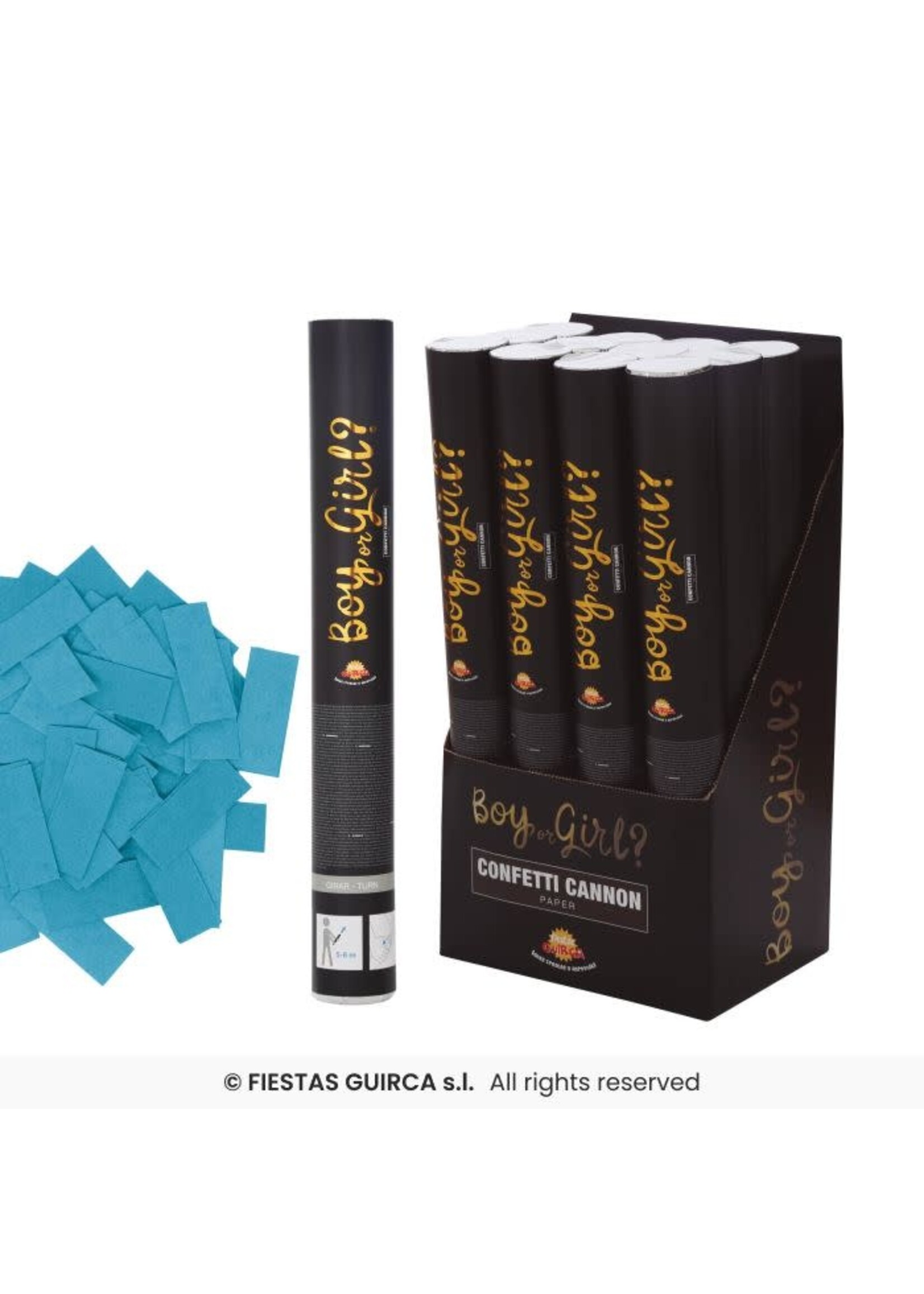 Feestkleding Breda Confetti cannon, it's a boy