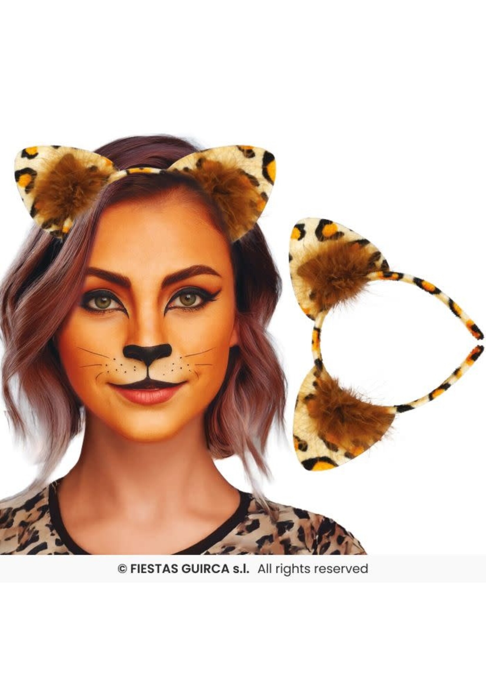 Fiestas Guirca Luipaard hoofdband