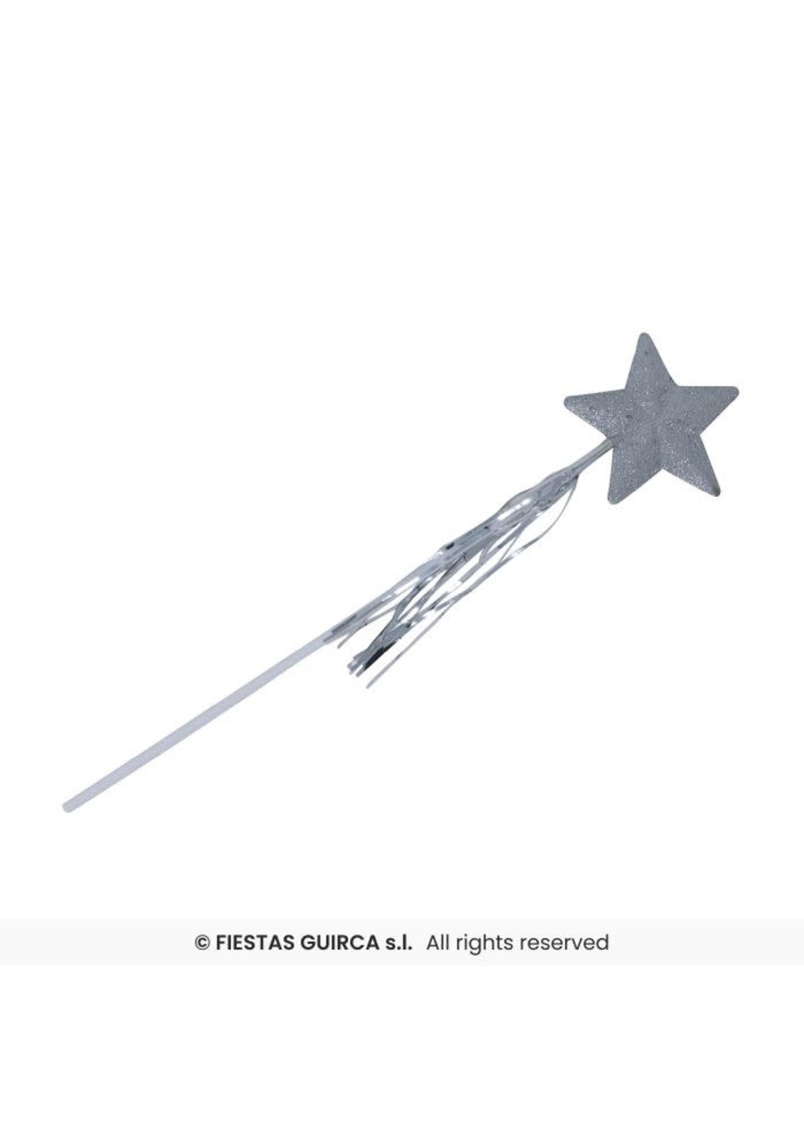 Fiestas Guirca Toverstaf zilver