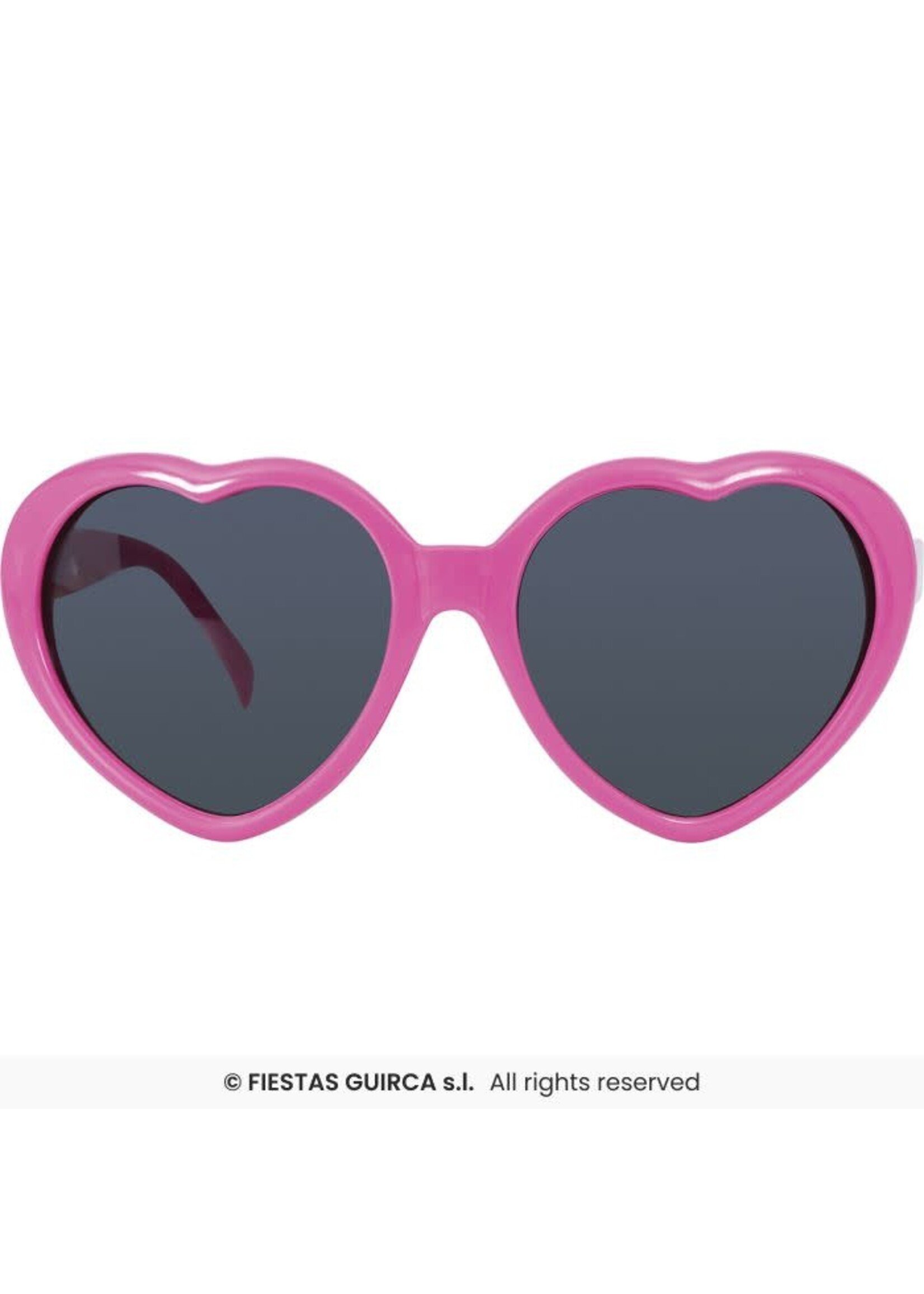 Fiestas Guirca Party girls met hartvormige brillen