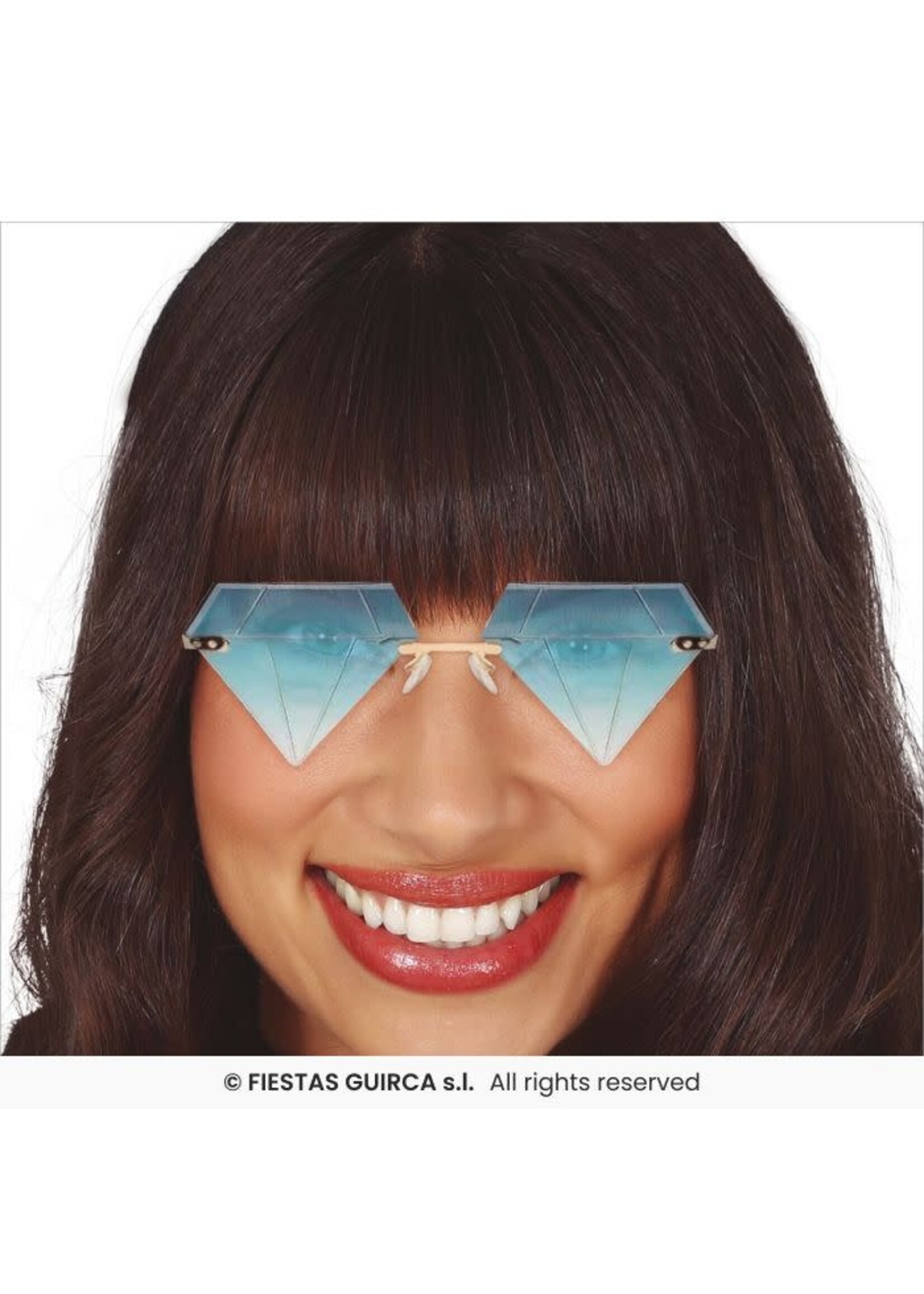 Fiestas Guirca Diamanten brillen