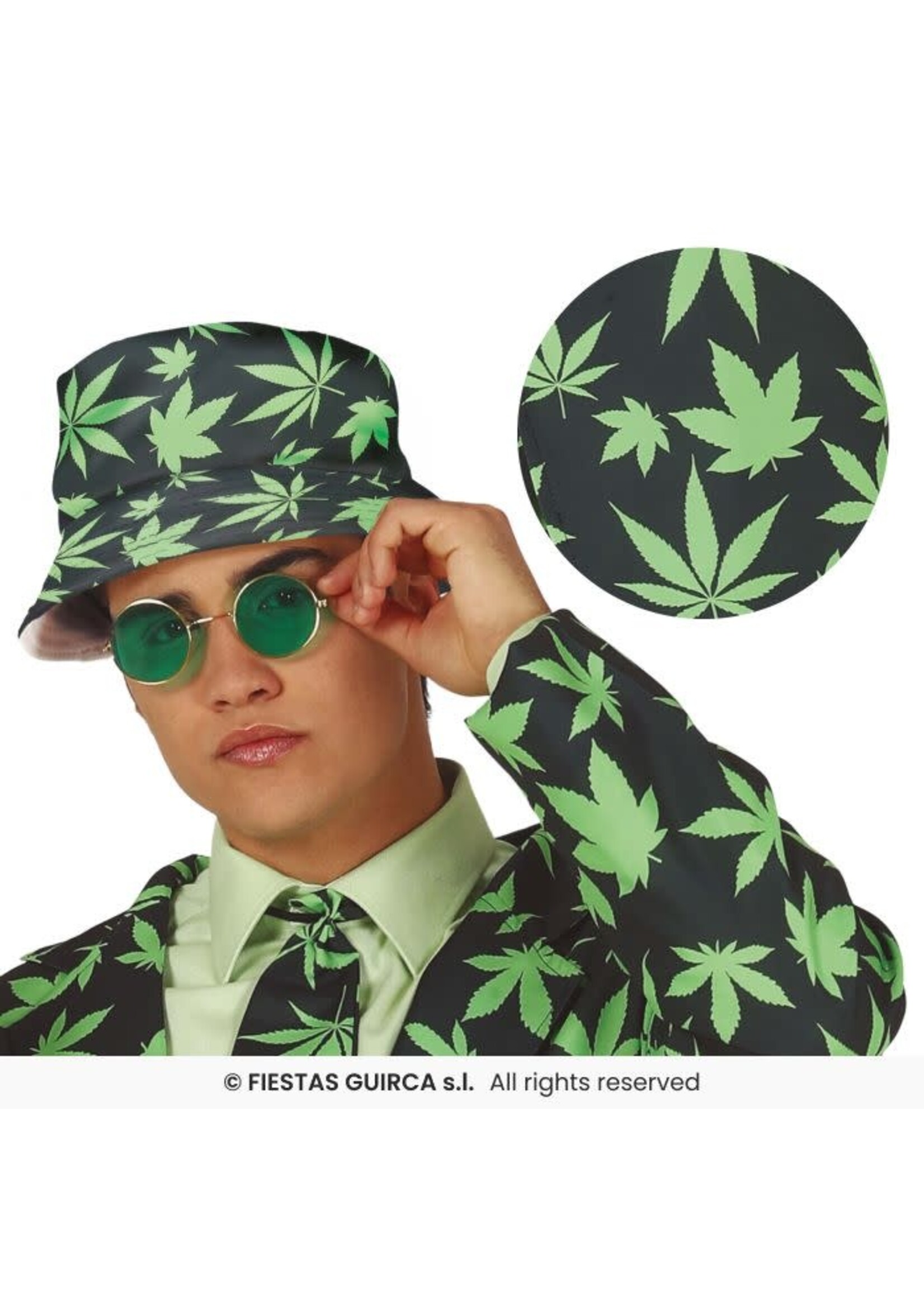 Fiestas Guirca Bucket hat marihuana