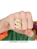 Fiestas Guirca "Dollar" ring goud