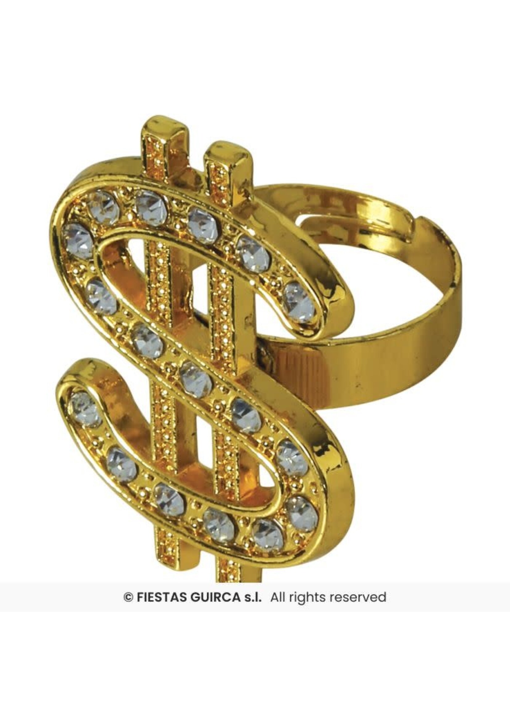 Fiestas Guirca "Dollar" ring goud