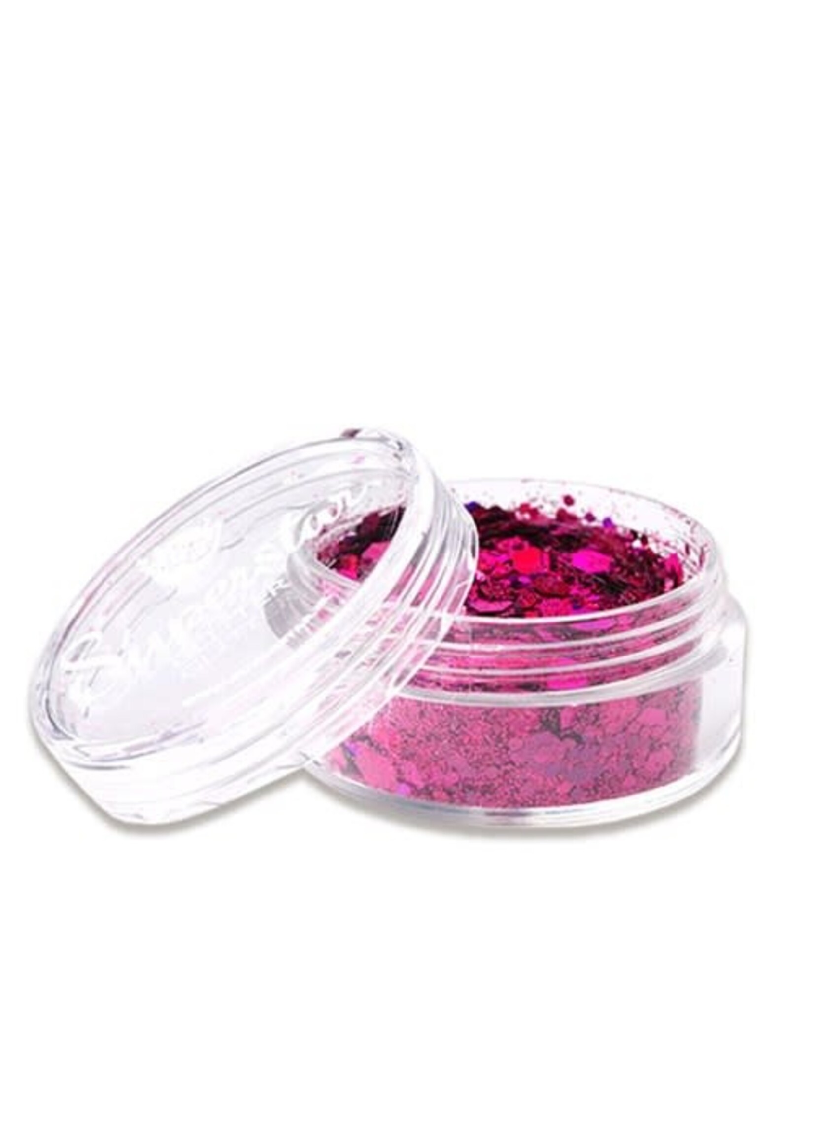 Superstar Chunky glitter Laser Pink (8ml)