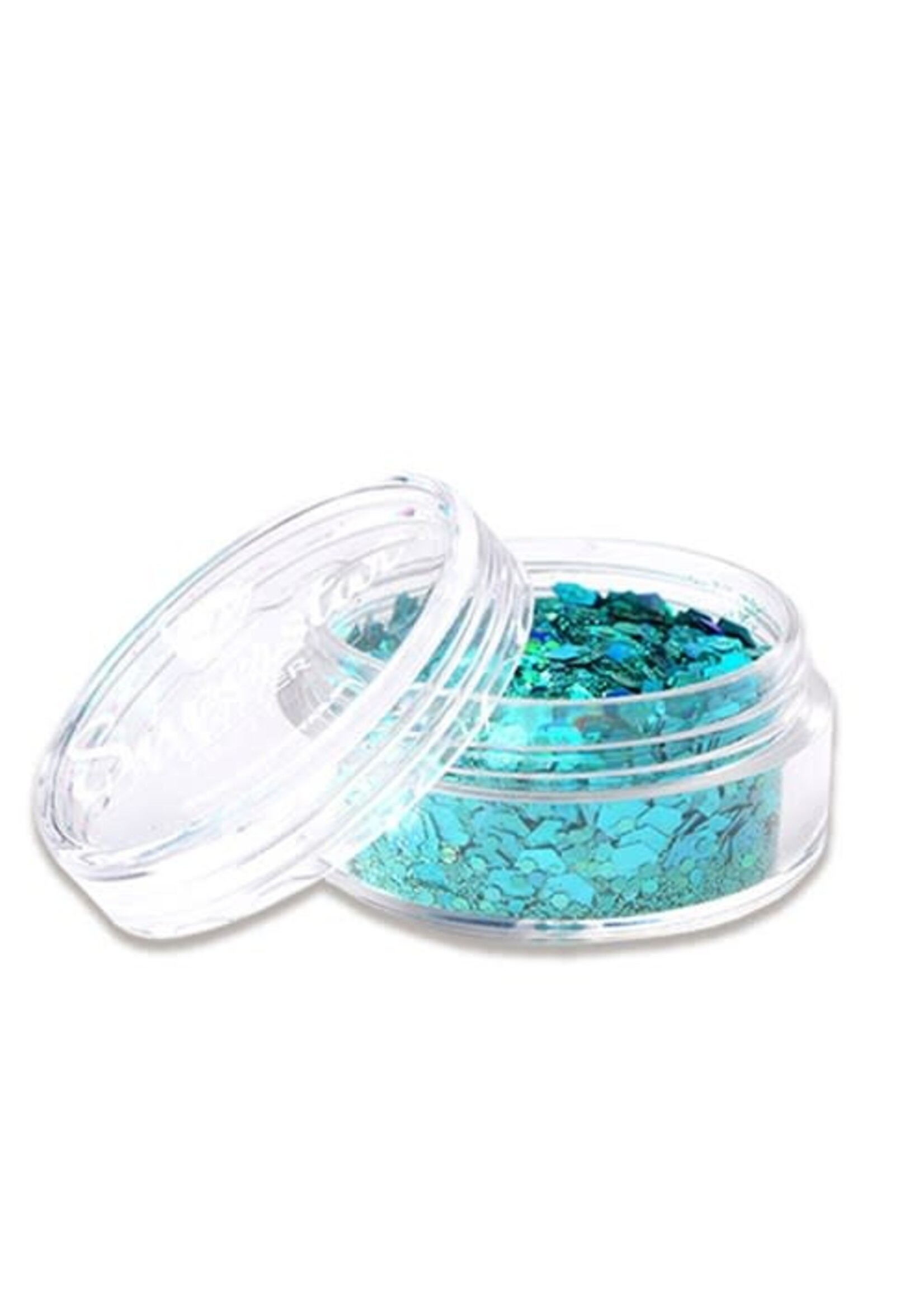 Superstar Chunky glitter Laser Turquoise (8ml)